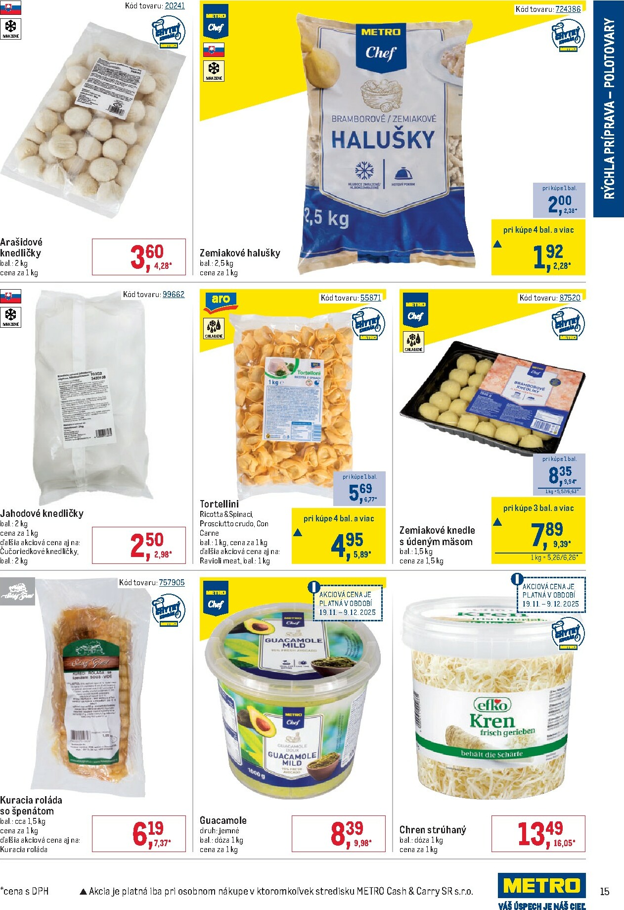 metro - Leták Metro - Fast Food platný od 19.11. do 31.12. - page: 15