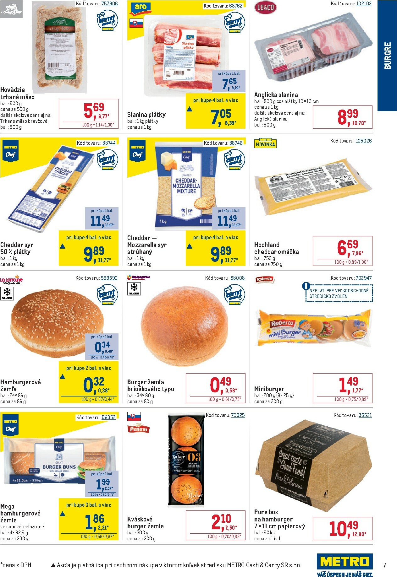 metro - Leták Metro - Fast Food platný od 19.11. do 31.12. - page: 7