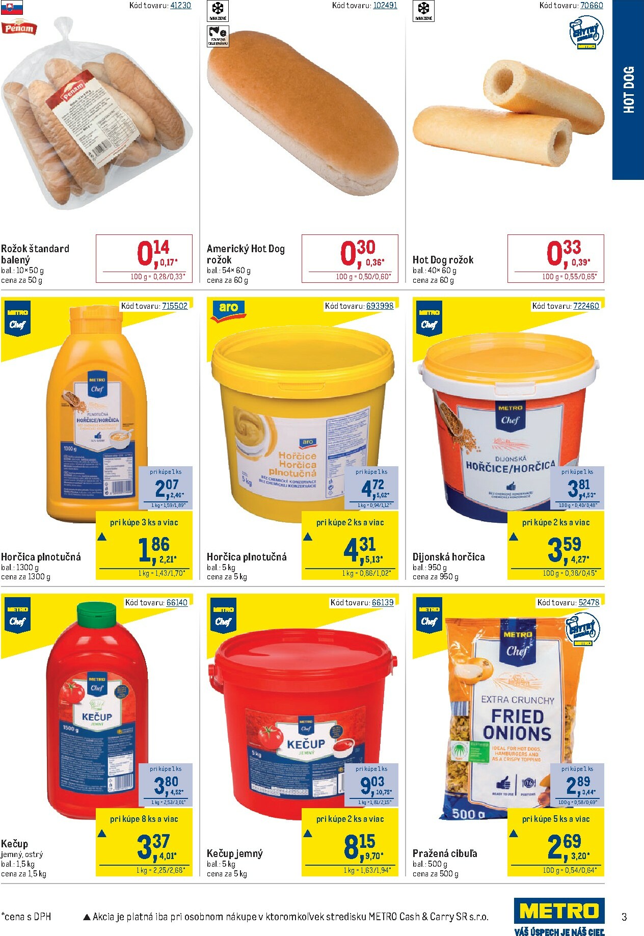 metro - Leták Metro - Fast Food platný od 19.11. do 31.12. - page: 3