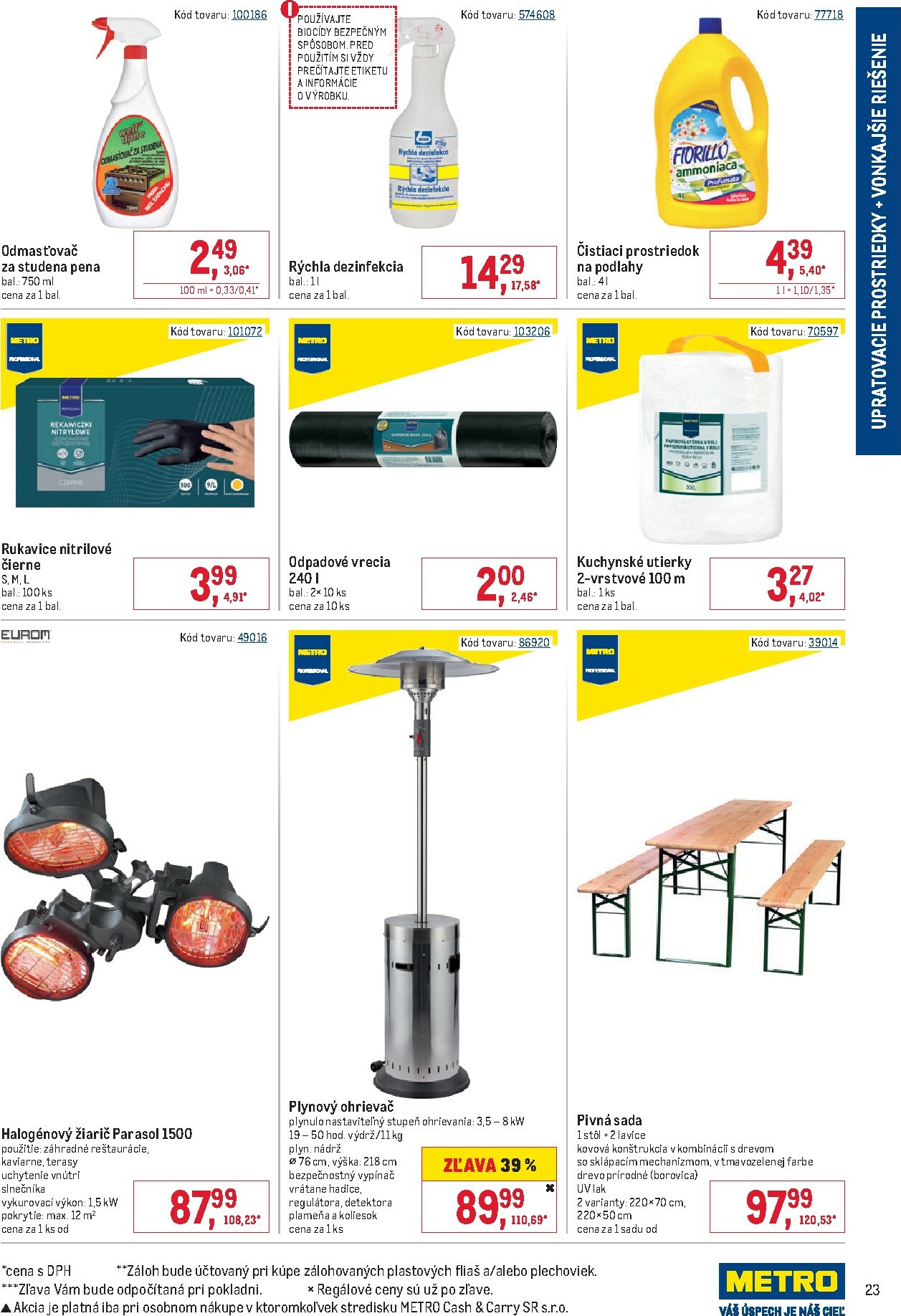 metro - Leták Metro - Fast Food platný od 19.11. do 31.12. - page: 23