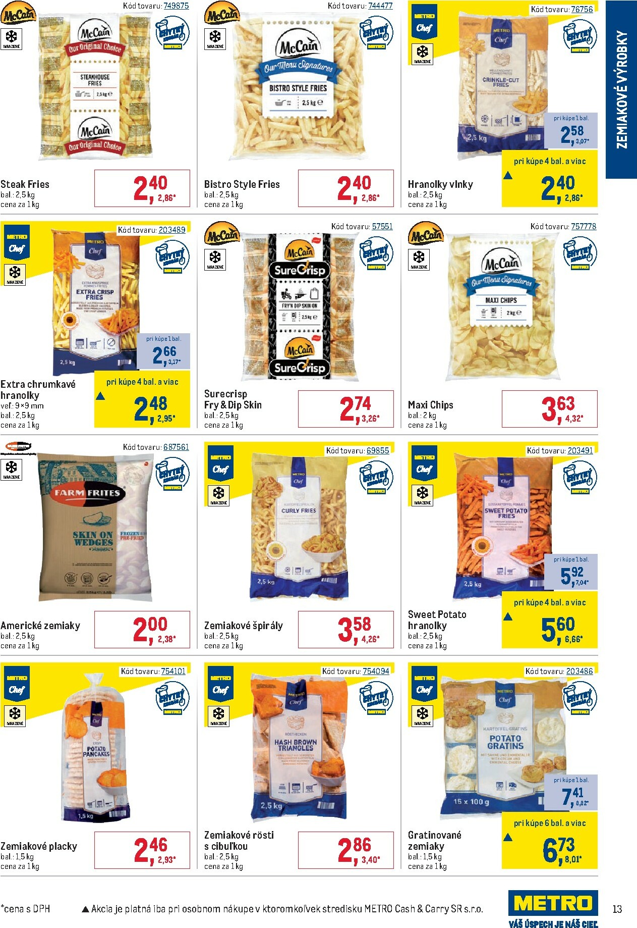 metro - Leták Metro - Fast Food platný od 19.11. do 31.12. - page: 13