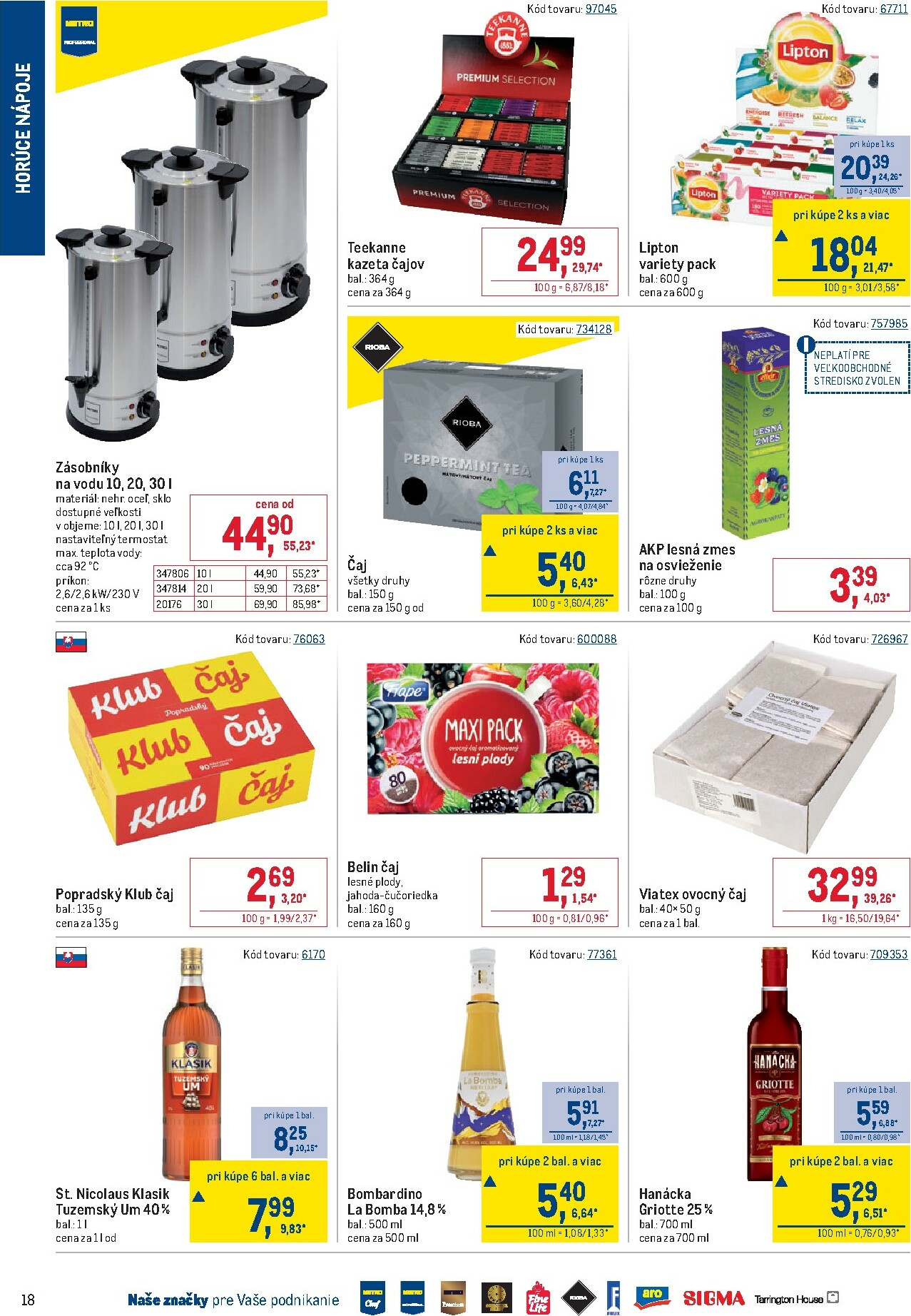 metro - Leták Metro - Fast Food platný od 19.11. do 31.12. - page: 18