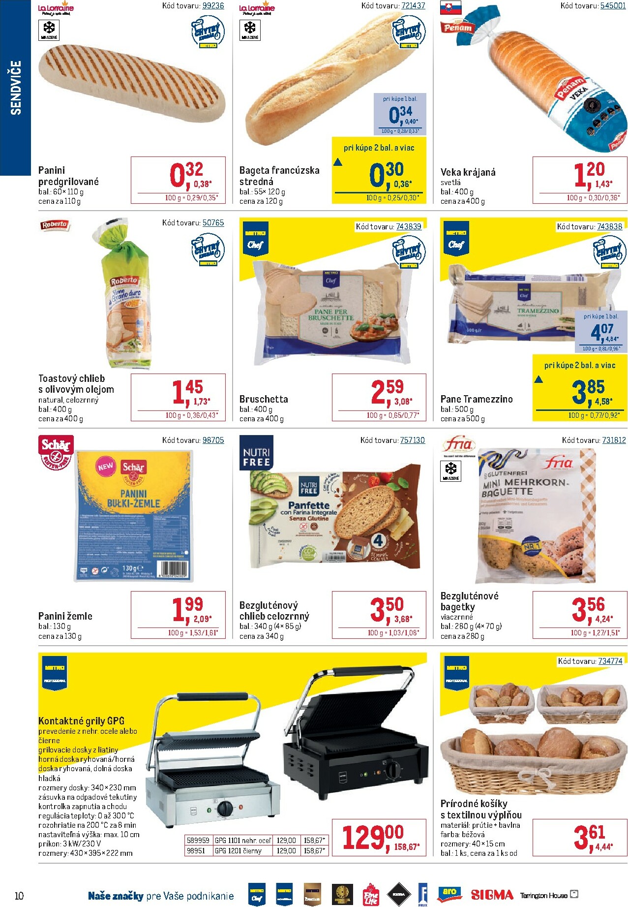 metro - Leták Metro - Fast Food platný od 19.11. do 31.12. - page: 10