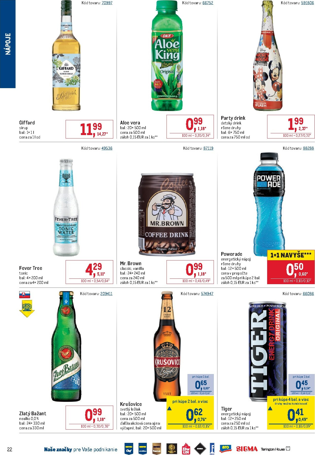 metro - Leták Metro - Fast Food platný od 19.11. do 31.12. - page: 22