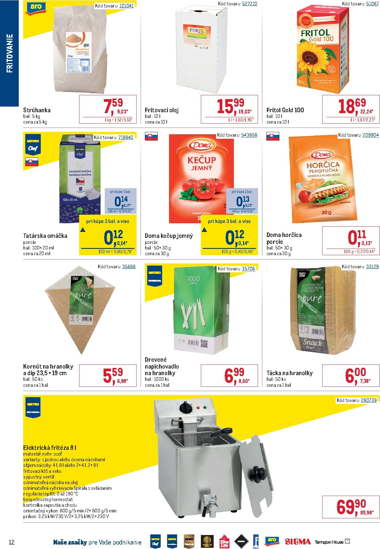 metro - Leták Metro - Fast Food platný od 19.11. do 31.12. - page: 12