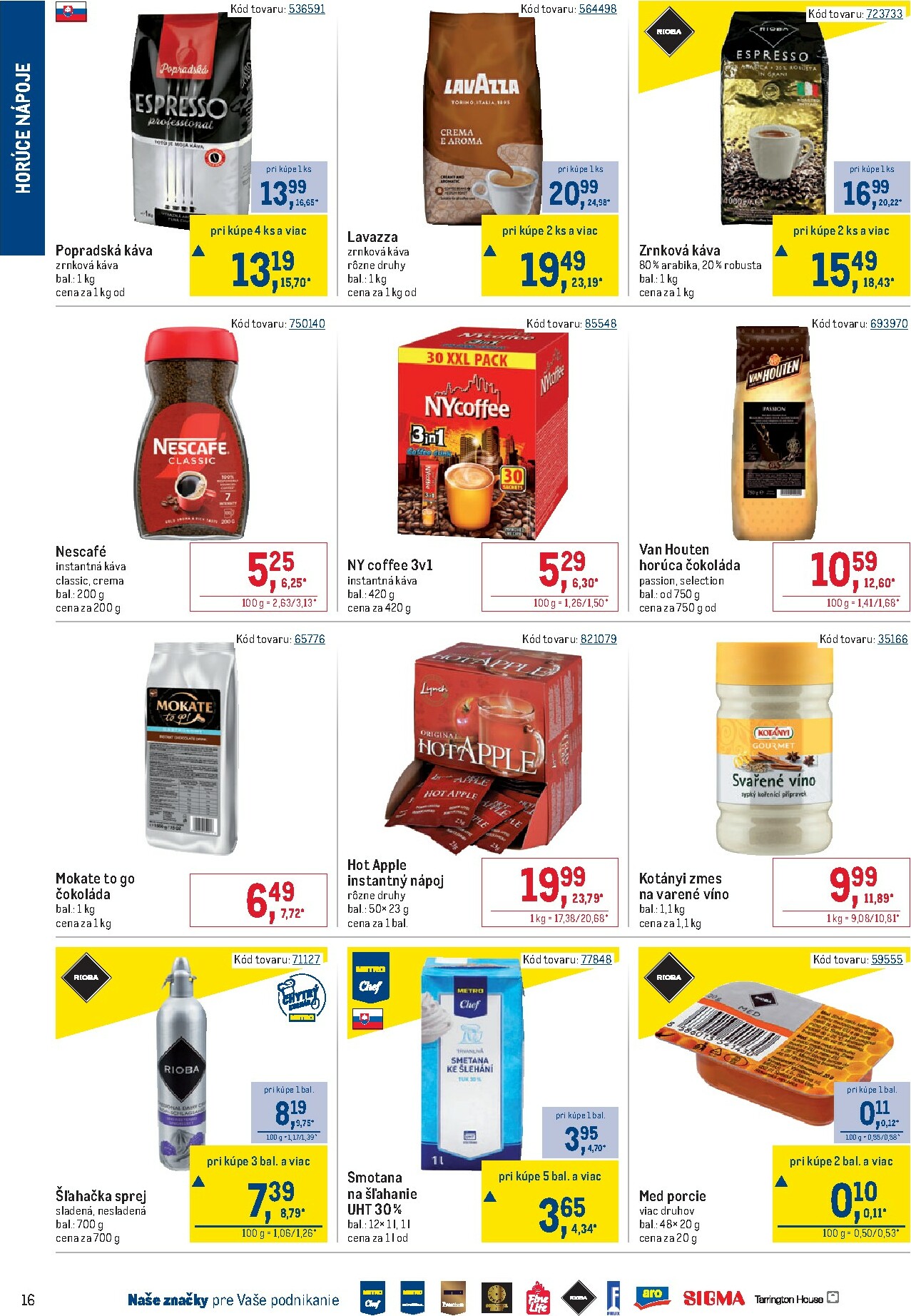 metro - Leták Metro - Fast Food platný od 19.11. do 31.12. - page: 16