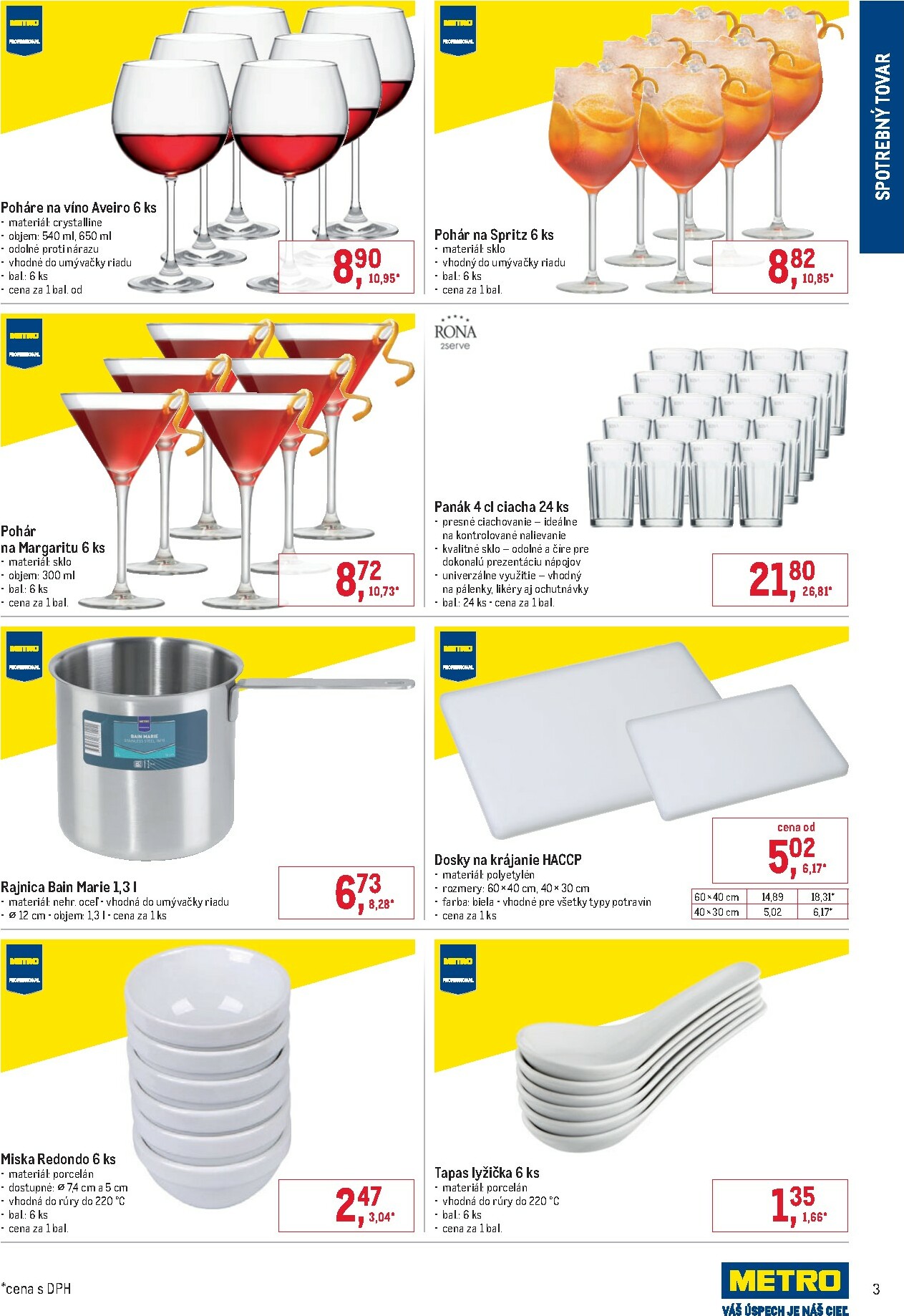 metro - Leták Metro - Spotrebný tovar platný od 19.11. do 09.12. - page: 3