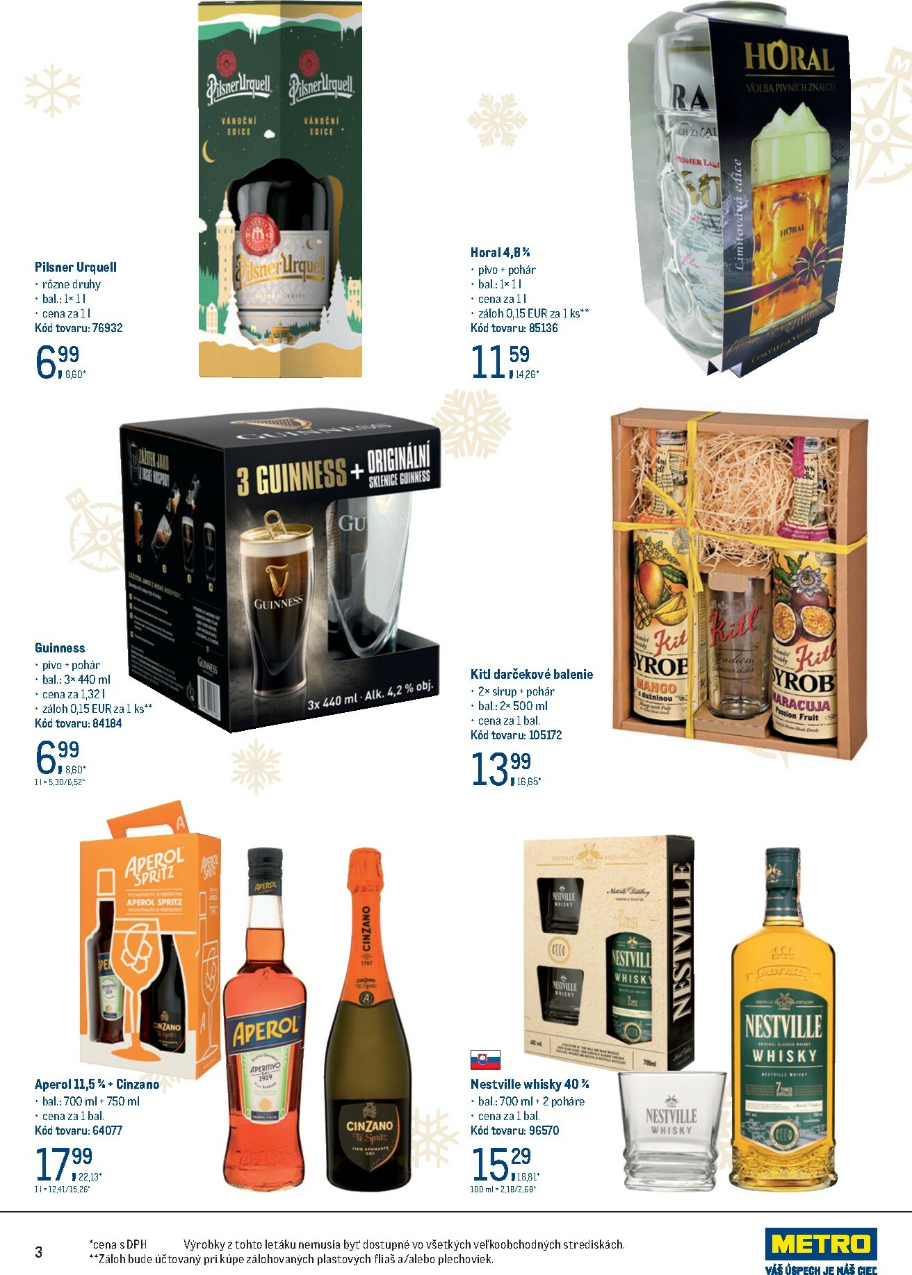 metro - Leták Metro - Darčeky platný od 19.11. do 31.12. - page: 3
