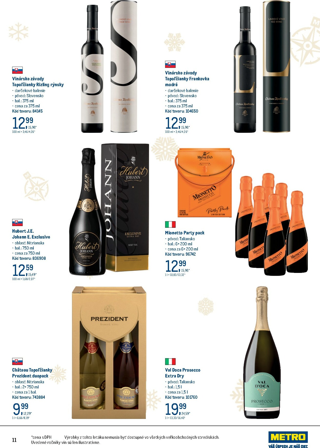 metro - Leták Metro - Darčeky platný od 19.11. do 31.12. - page: 11