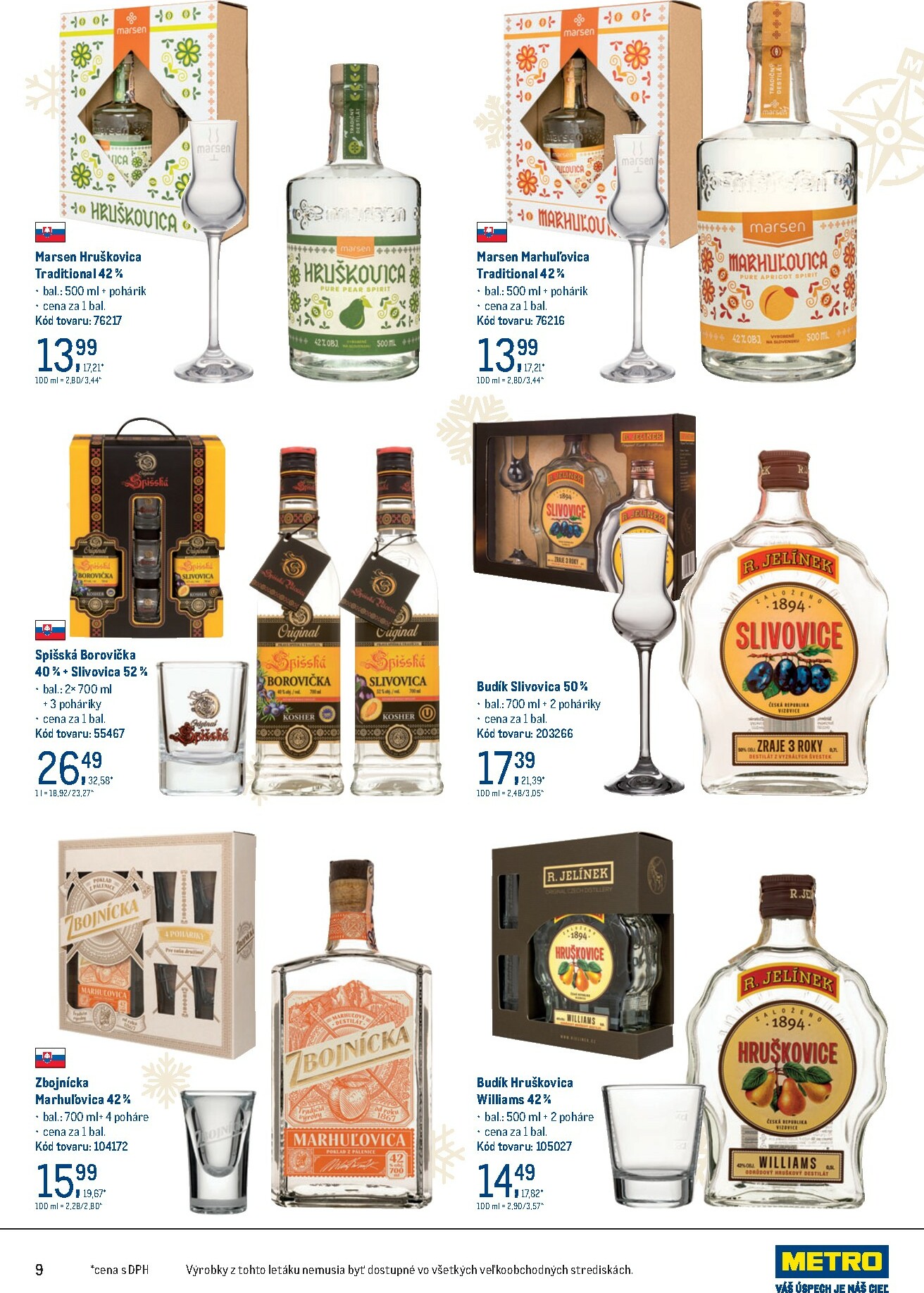 metro - Leták Metro - Darčeky platný od 19.11. do 31.12. - page: 9