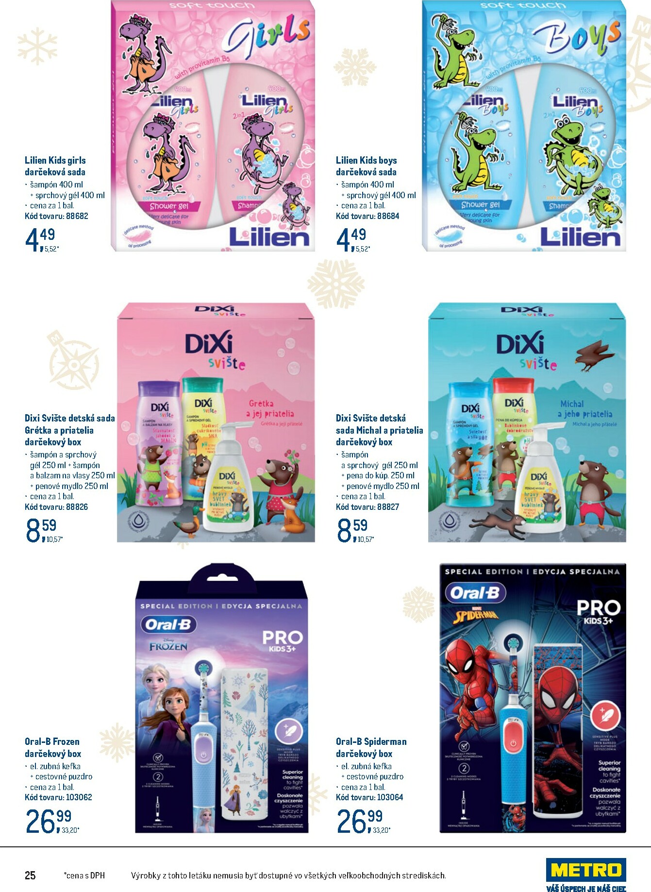 metro - Leták Metro - Darčeky platný od 19.11. do 31.12. - page: 25