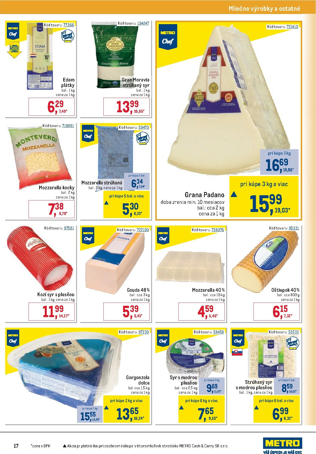 metro - Leták Metro - Gastronómia platný od 19.11. do 09.12. - page: 17