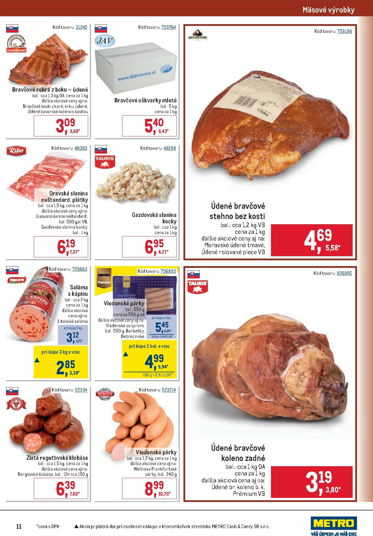 metro - Leták Metro - Gastronómia platný od 19.11. do 09.12. - page: 11