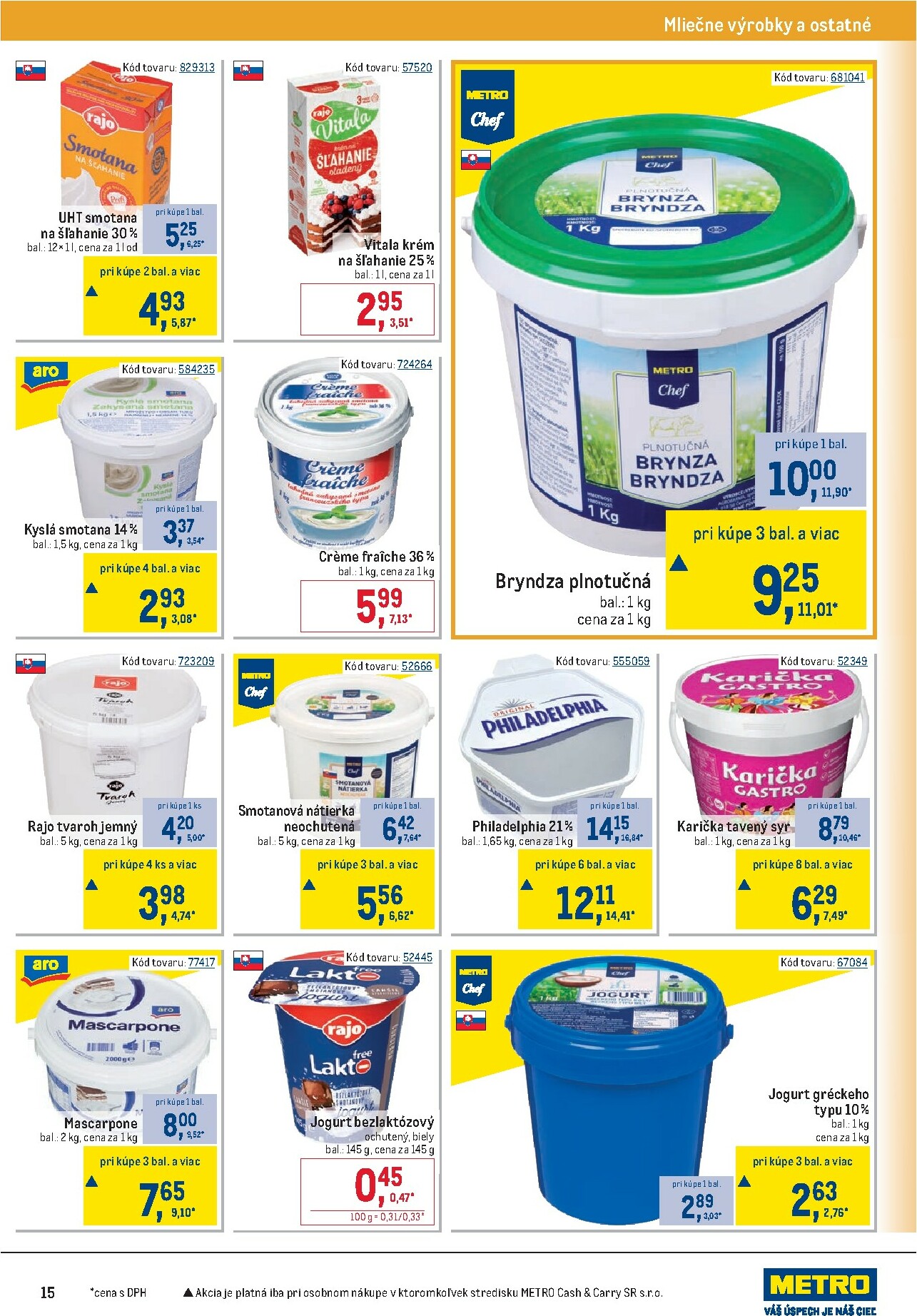 metro - Leták Metro - Gastronómia platný od 19.11. do 09.12. - page: 15
