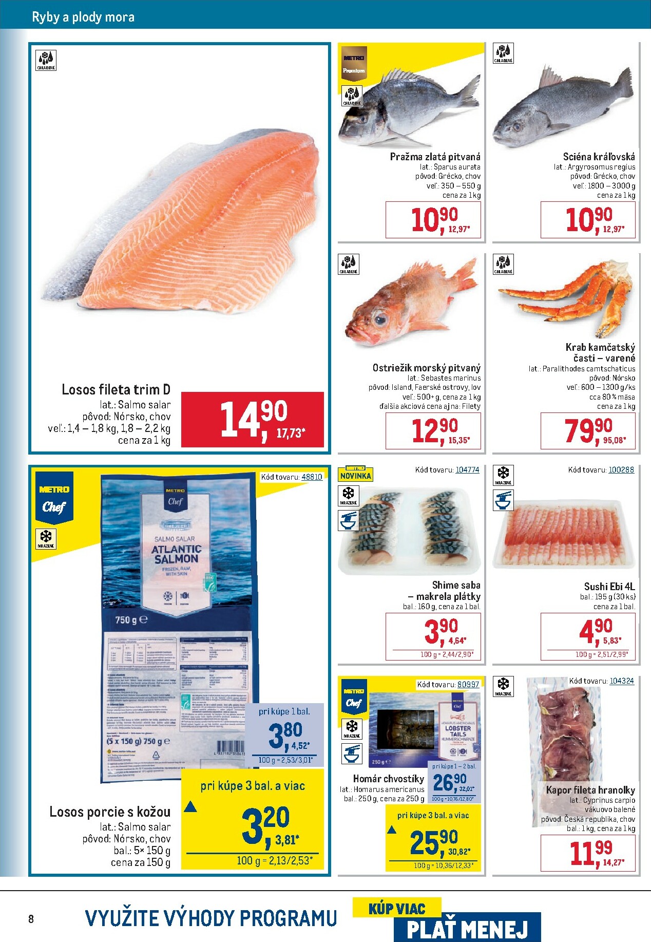 metro - Leták Metro - Gastronómia platný od 19.11. do 09.12. - page: 8
