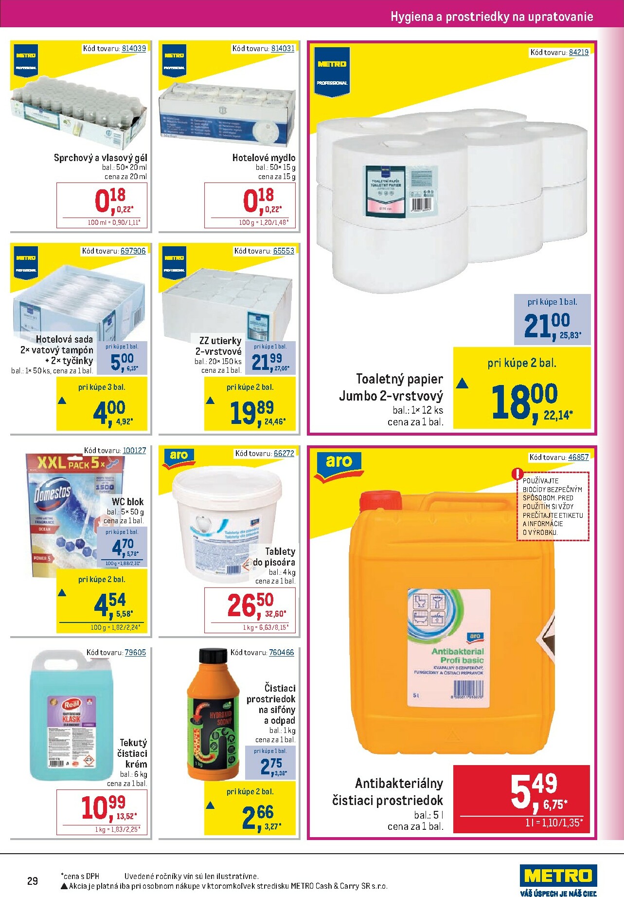 metro - Leták Metro - Gastronómia platný od 19.11. do 09.12. - page: 29