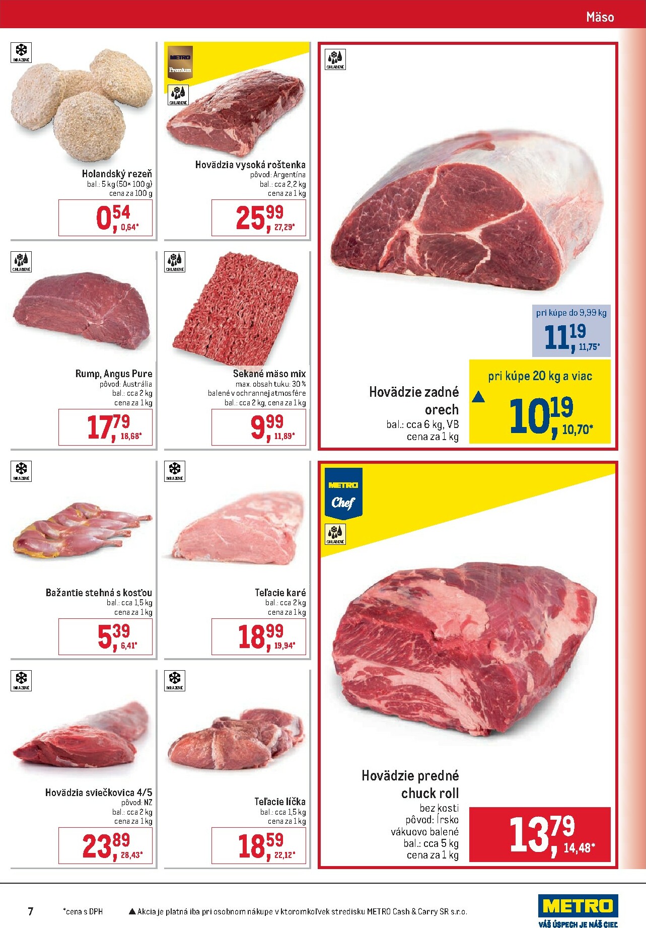 metro - Leták Metro - Gastronómia platný od 19.11. do 09.12. - page: 7