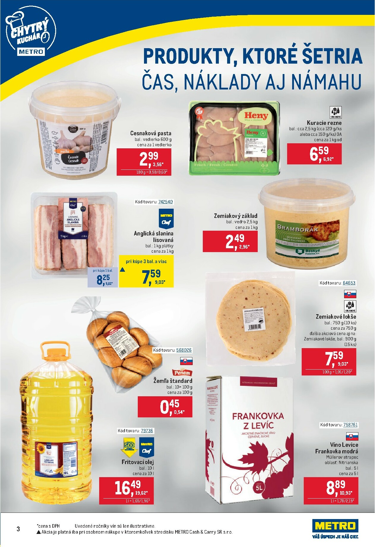 metro - Leták Metro - Gastronómia platný od 19.11. do 09.12. - page: 3