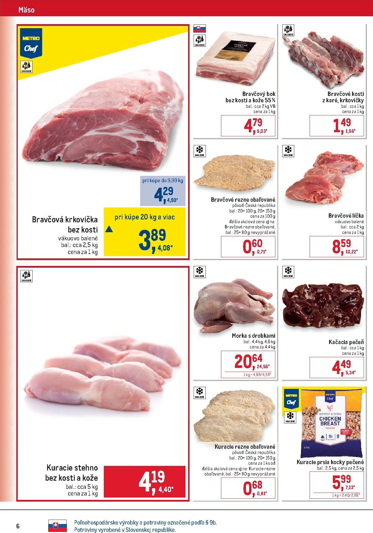 metro - Leták Metro - Gastronómia platný od 19.11. do 09.12. - page: 6