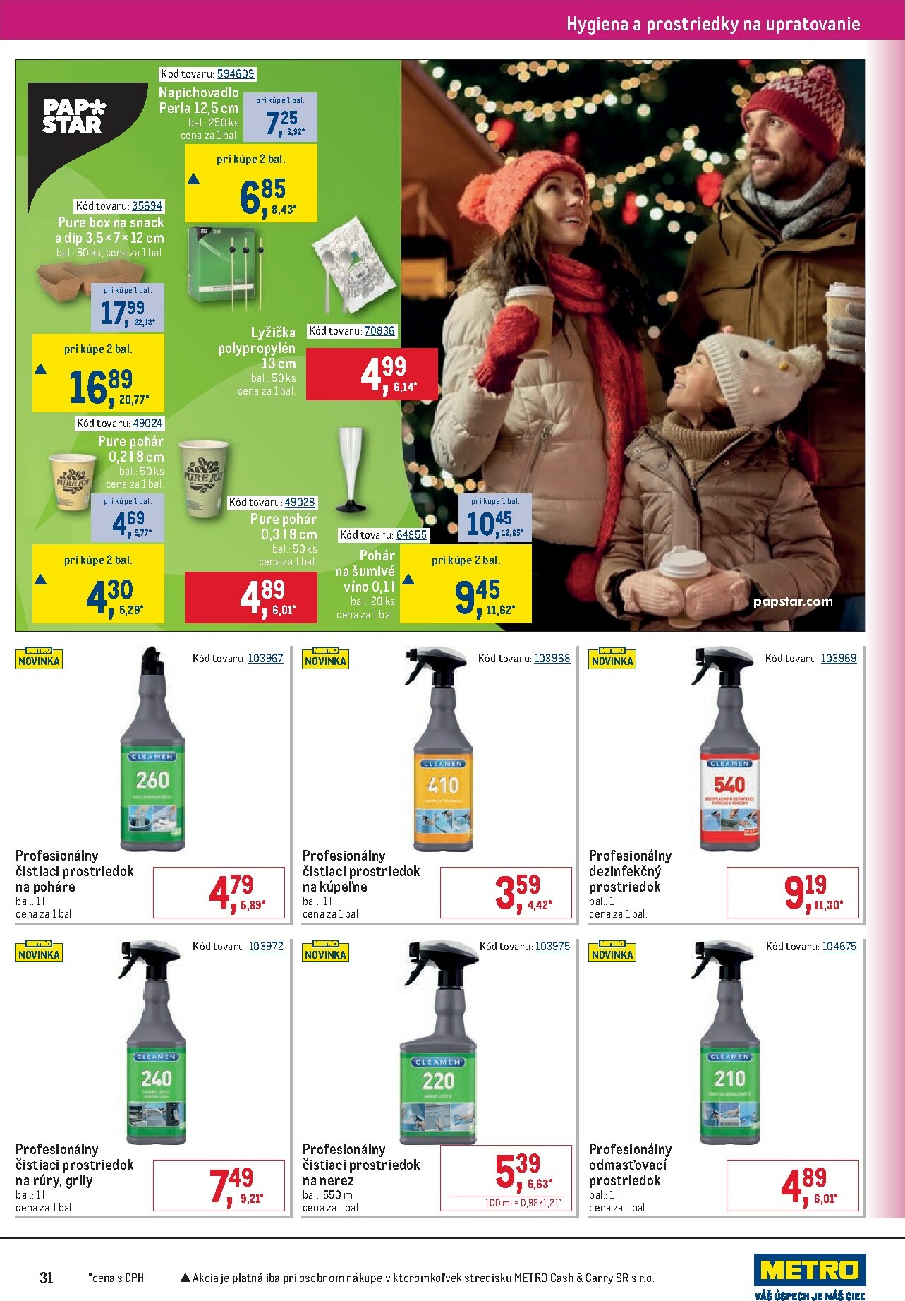 metro - Leták Metro - Gastronómia platný od 19.11. do 09.12. - page: 31