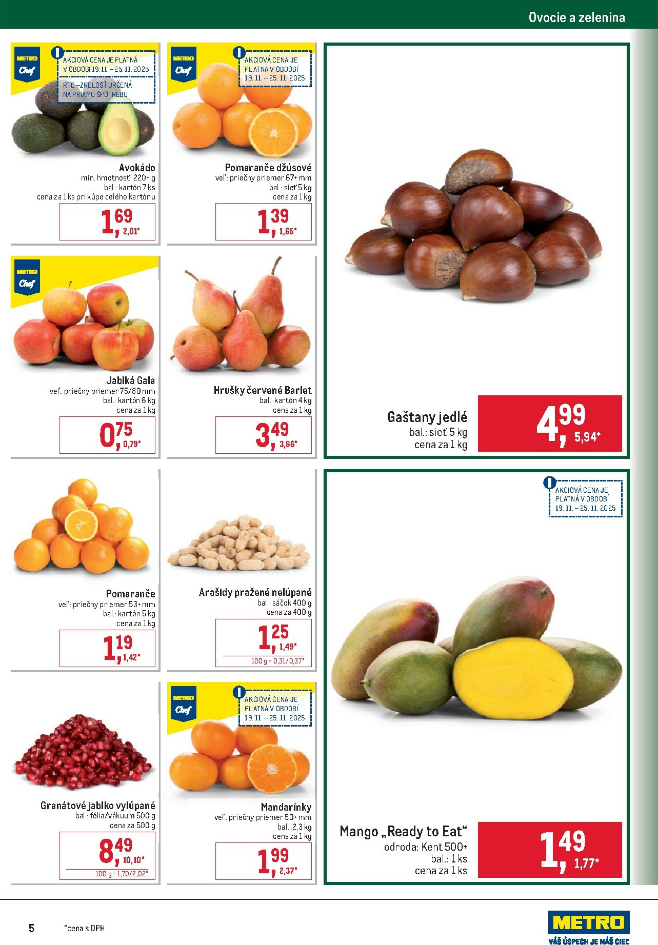 metro - Leták Metro - Gastronómia platný od 19.11. do 09.12. - page: 5