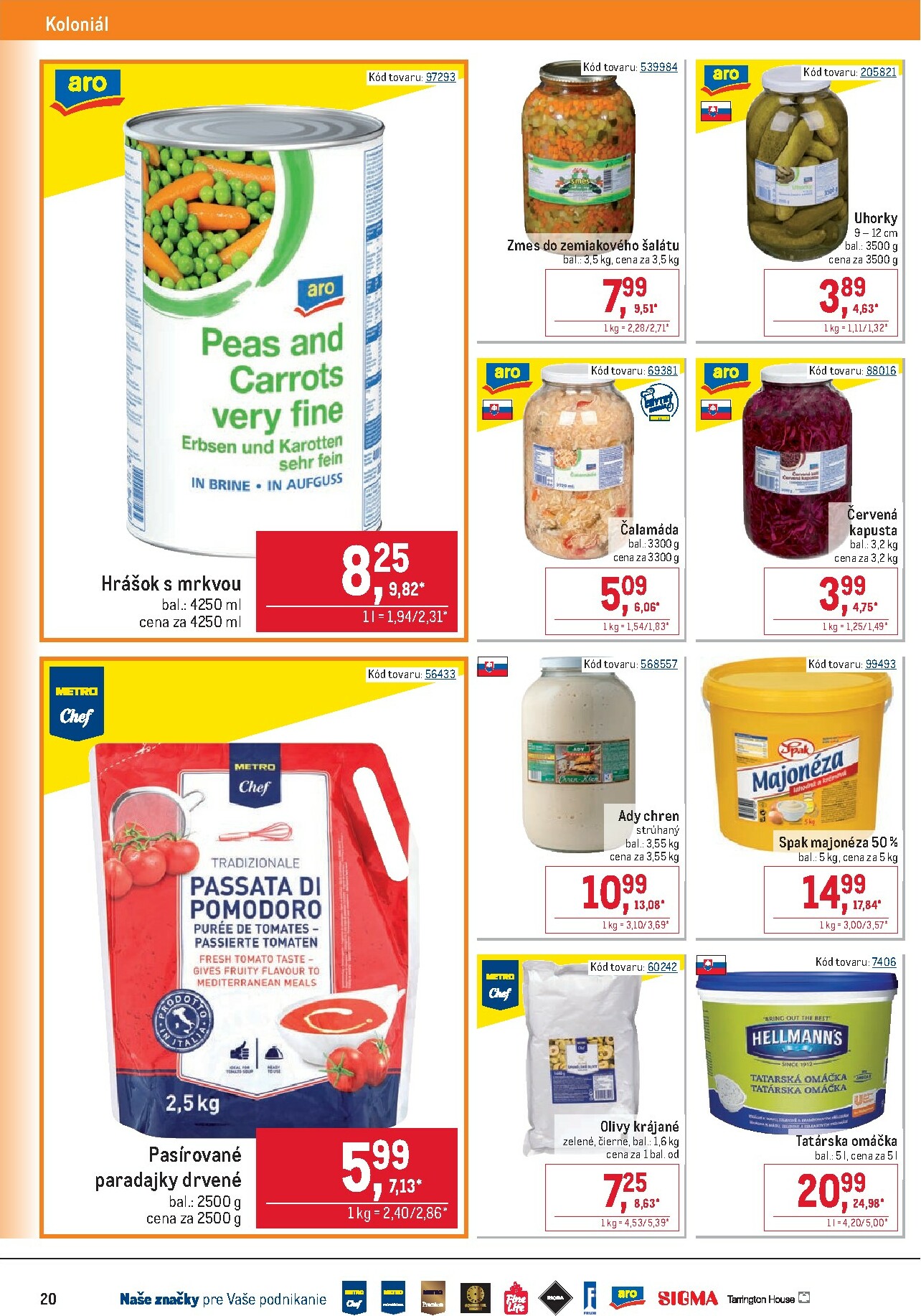 metro - Leták Metro - Gastronómia platný od 19.11. do 09.12. - page: 20