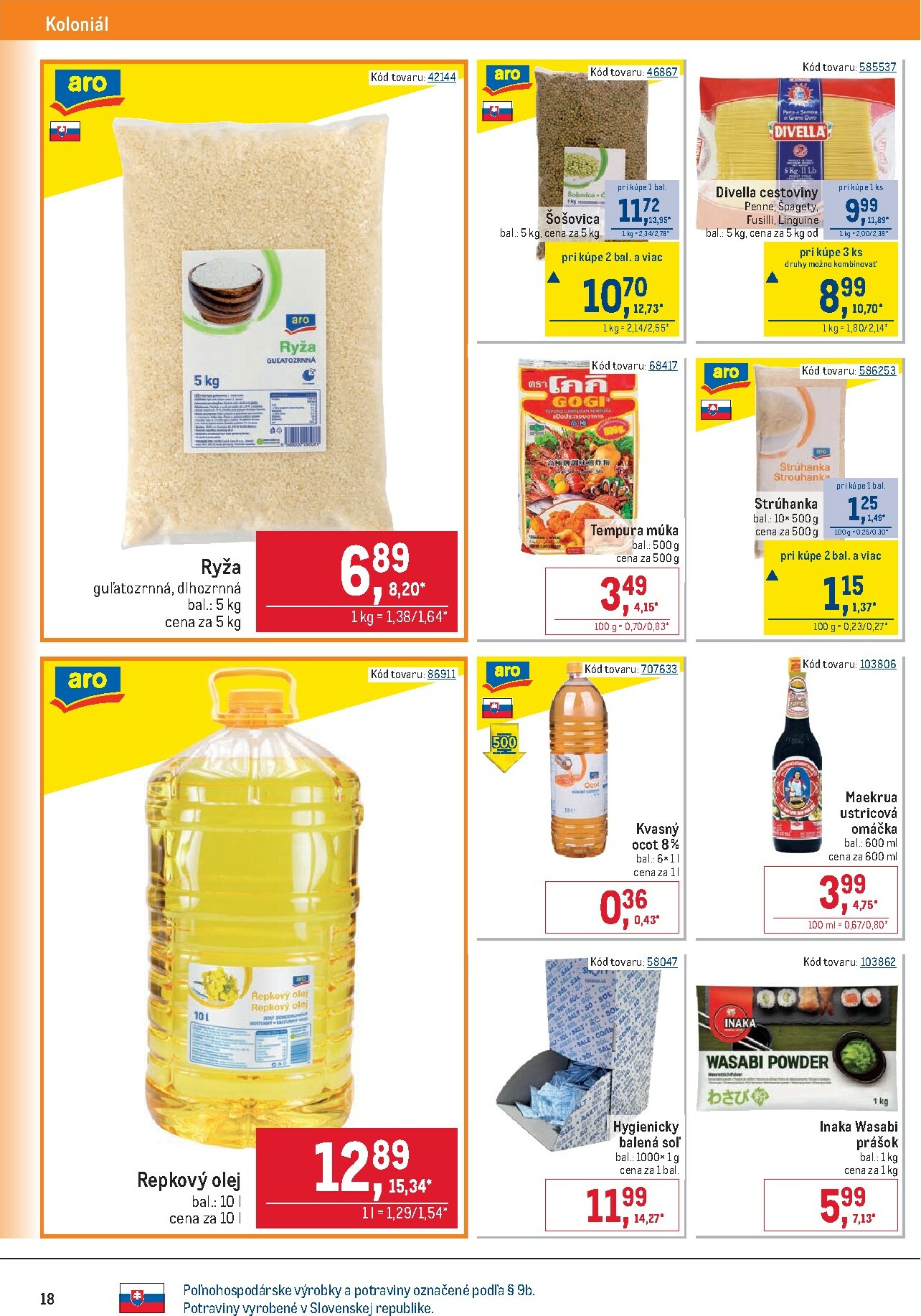 metro - Leták Metro - Gastronómia platný od 19.11. do 09.12. - page: 18