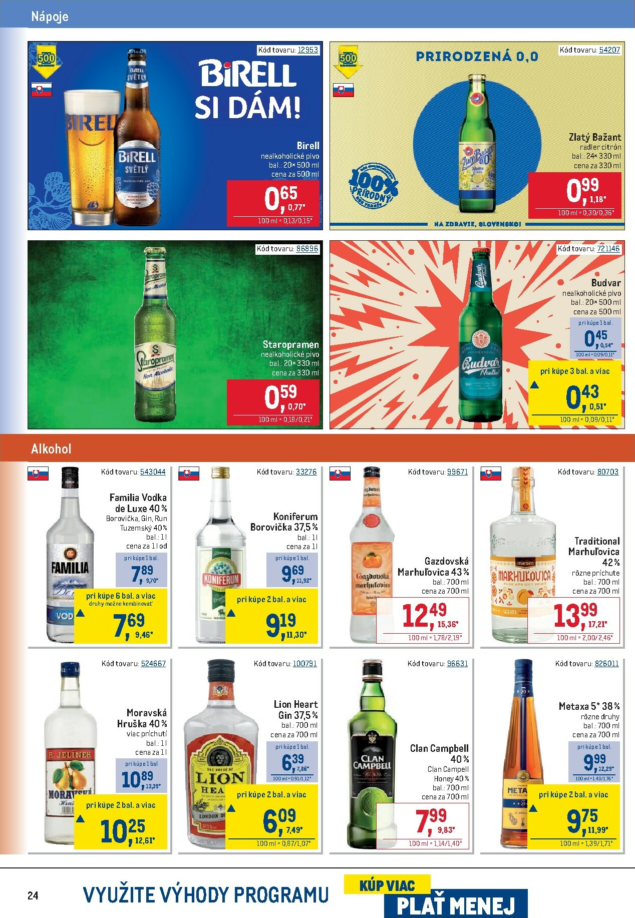 metro - Leták Metro - Gastronómia platný od 19.11. do 09.12. - page: 24