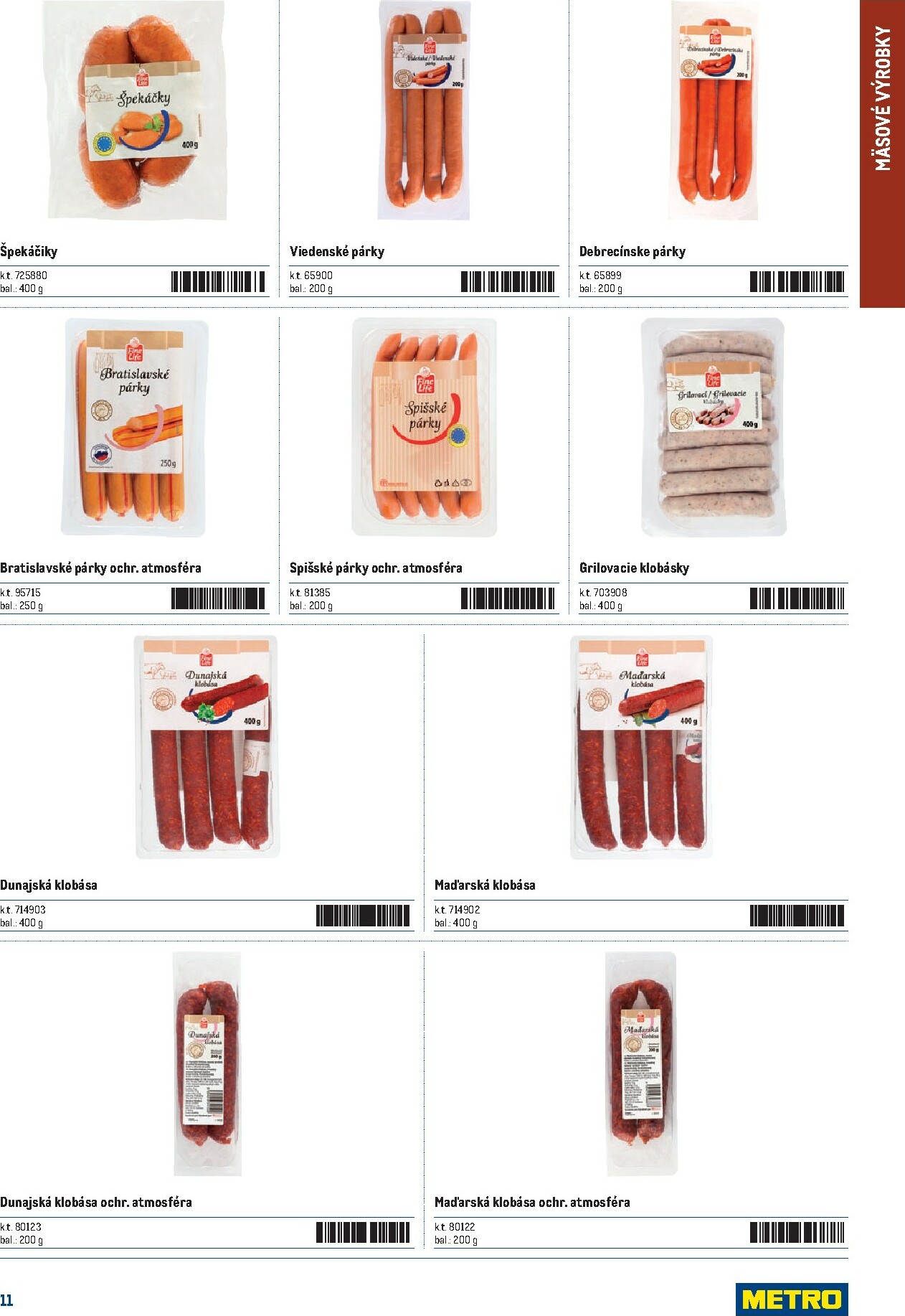metro - Leták Metro - Katalóg FineLife výrobkov platný od 21.11. do 21.11. - page: 11