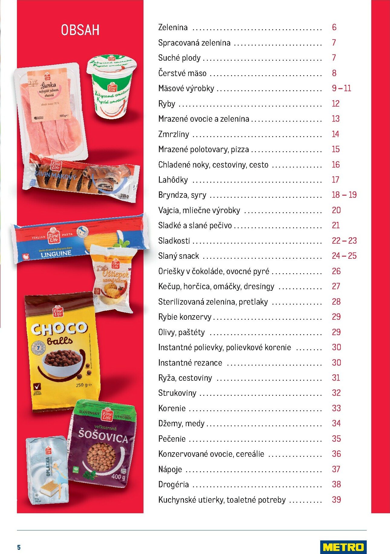 metro - Leták Metro - Katalóg FineLife výrobkov platný od 21.11. do 21.11. - page: 5
