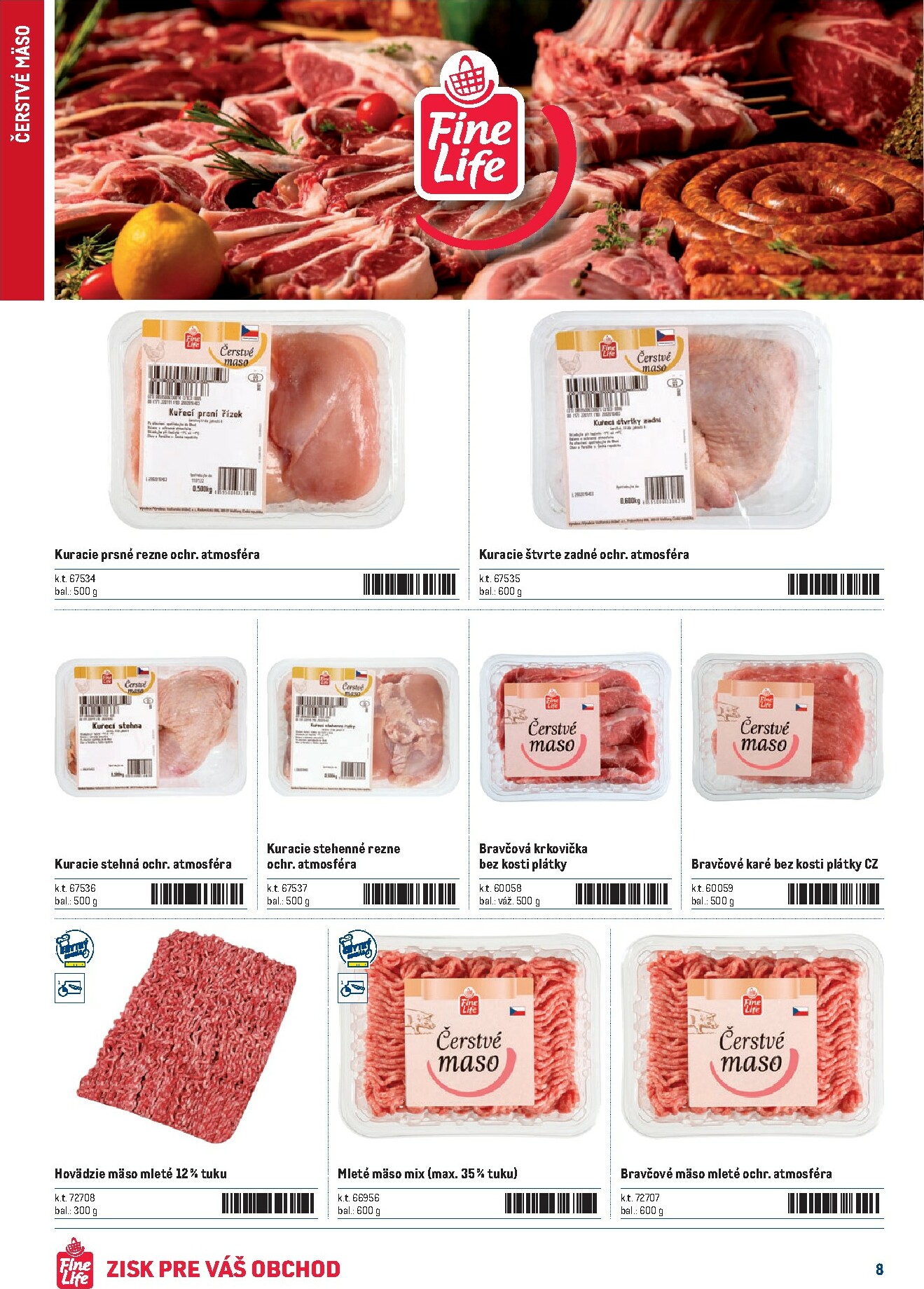 metro - Leták Metro - Katalóg FineLife výrobkov platný od 21.11. do 21.11. - page: 8