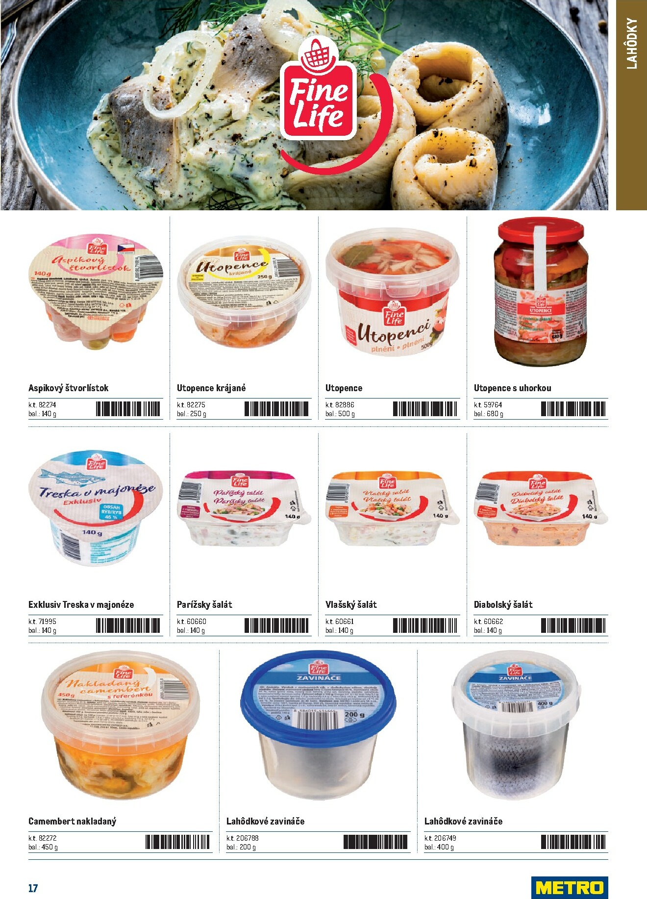 metro - Leták Metro - Katalóg FineLife výrobkov platný od 21.11. do 21.11. - page: 17