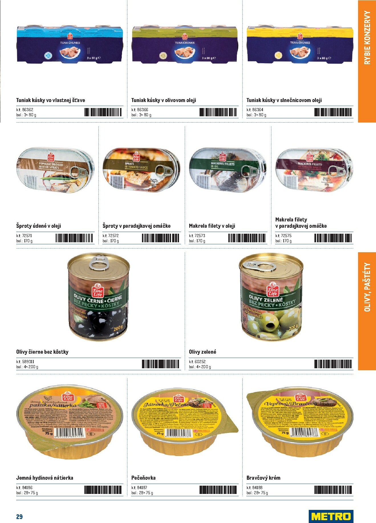 metro - Leták Metro - Katalóg FineLife výrobkov platný od 21.11. do 21.11. - page: 29