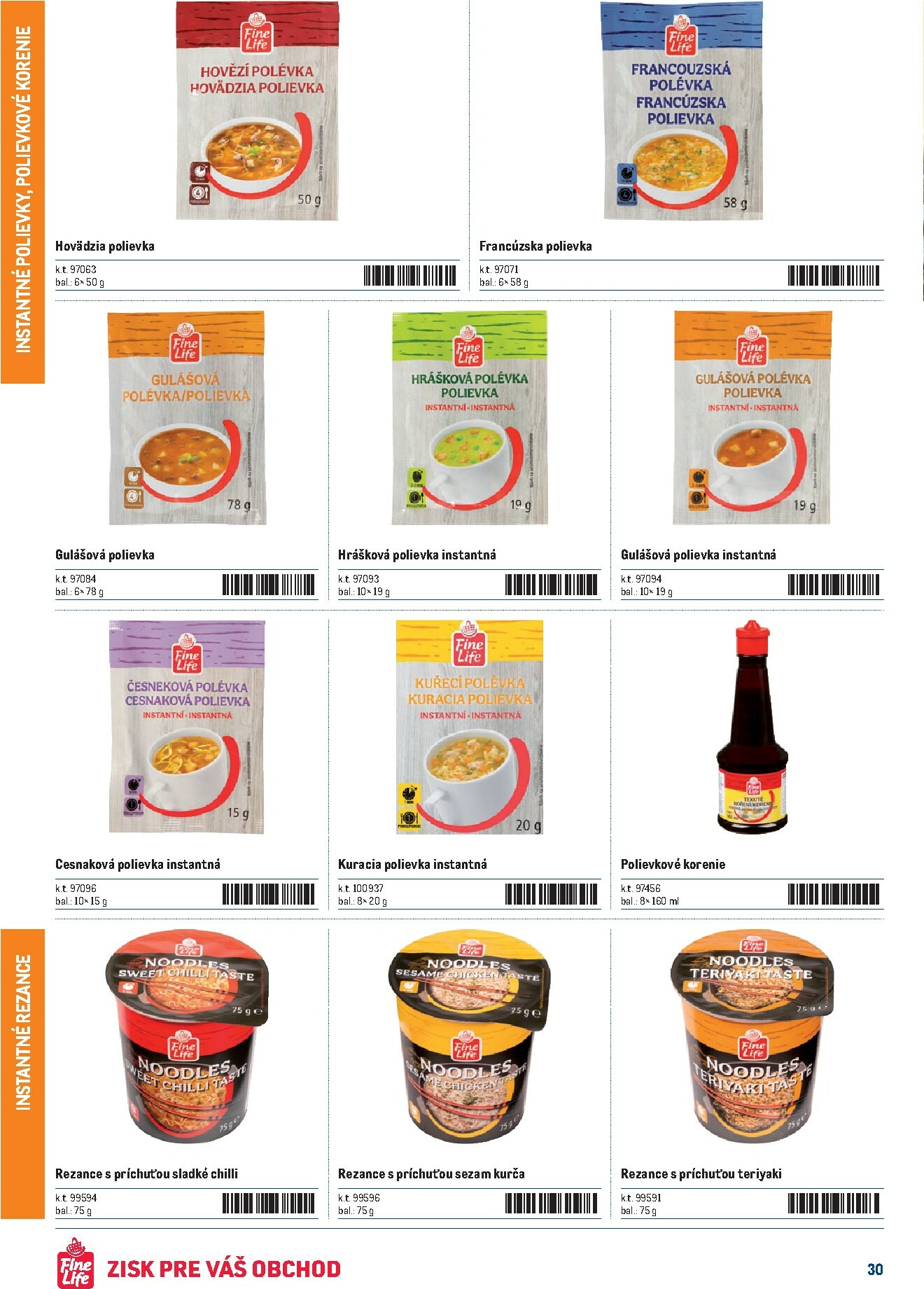 metro - Leták Metro - Katalóg FineLife výrobkov platný od 21.11. do 21.11. - page: 30