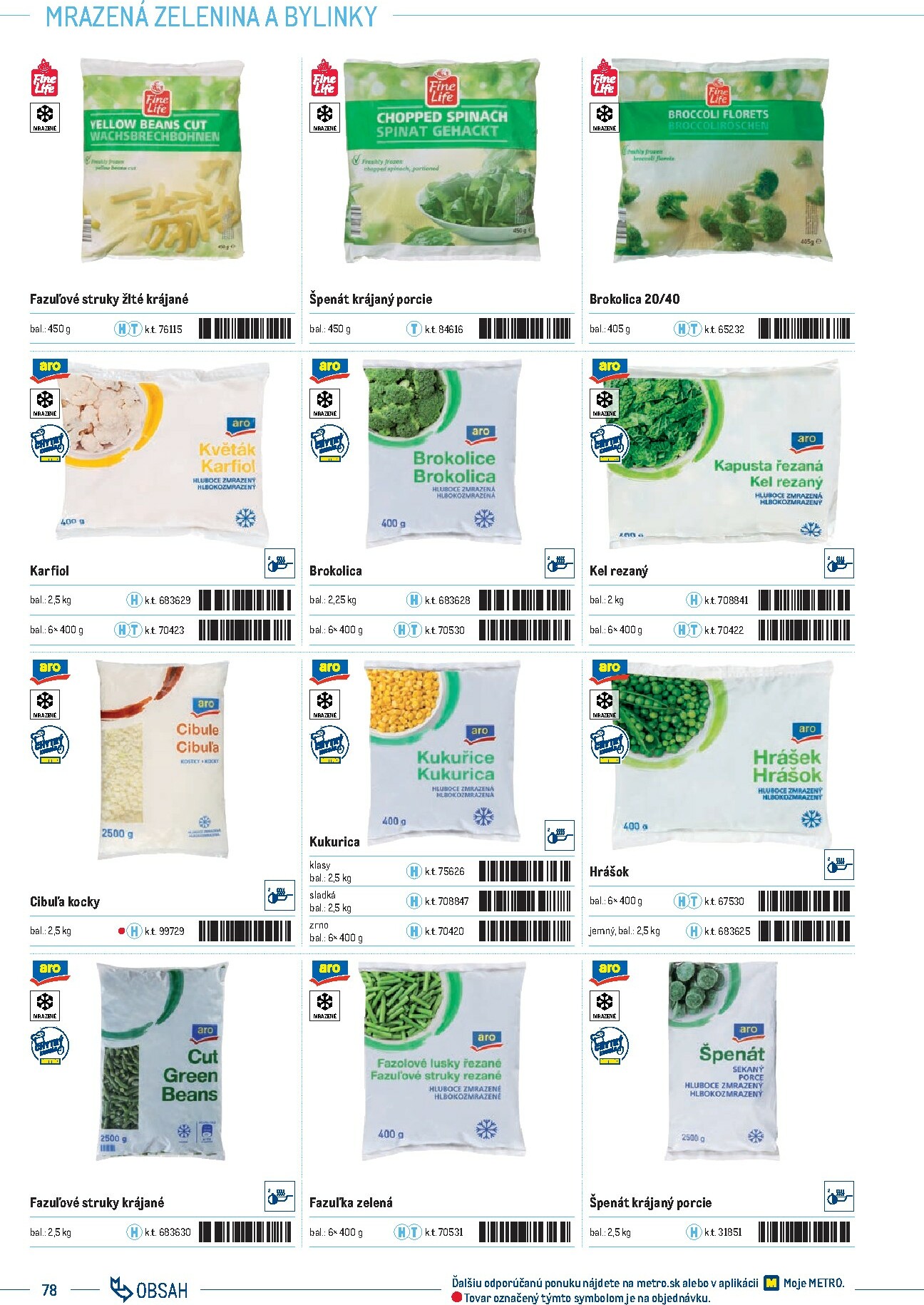 metro - Leták Metro - Katalóg vlastných značiek METRO platný od 21.11. do 21.11. - page: 78