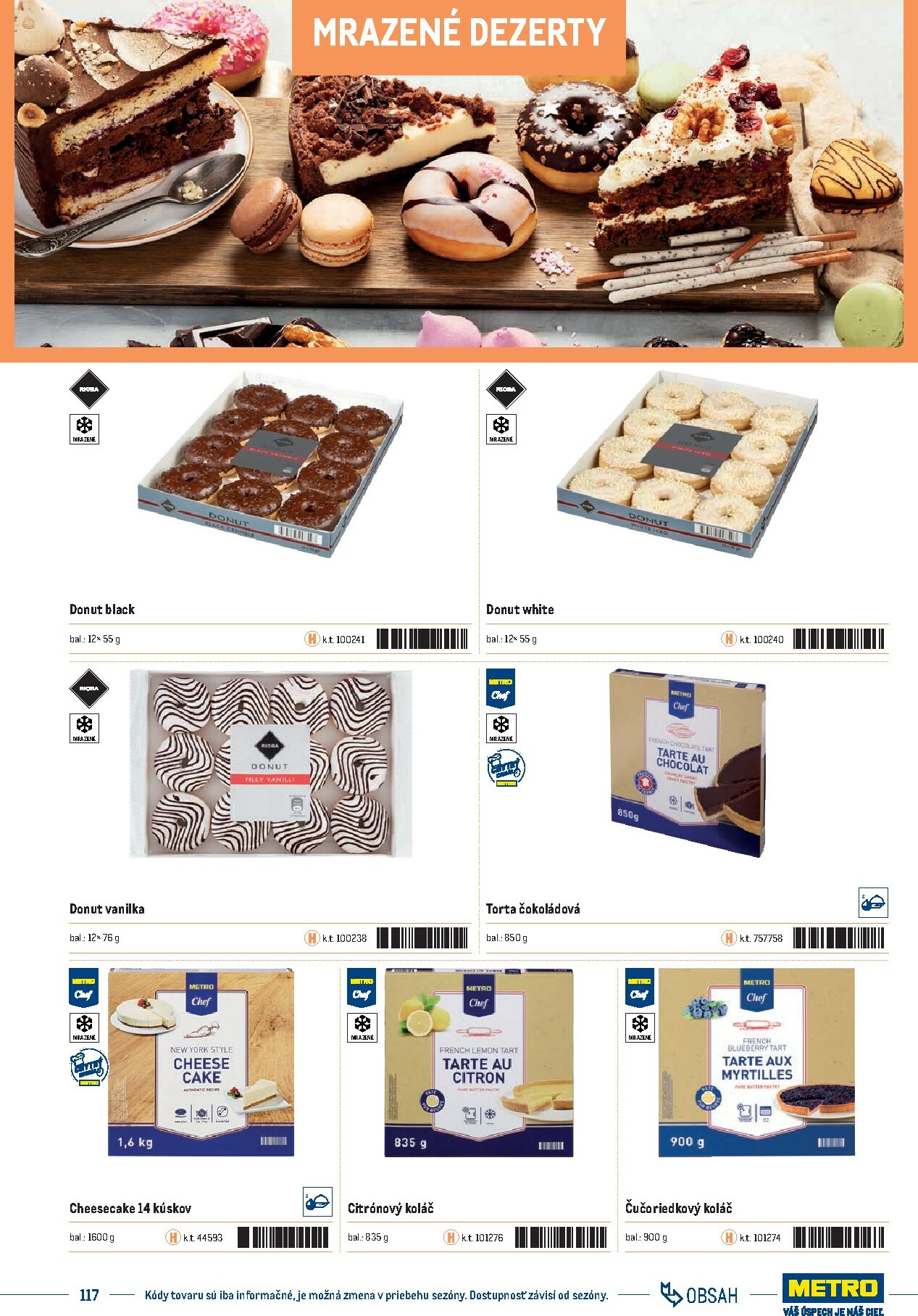 metro - Leták Metro - Katalóg vlastných značiek METRO platný od 21.11. do 21.11. - page: 117
