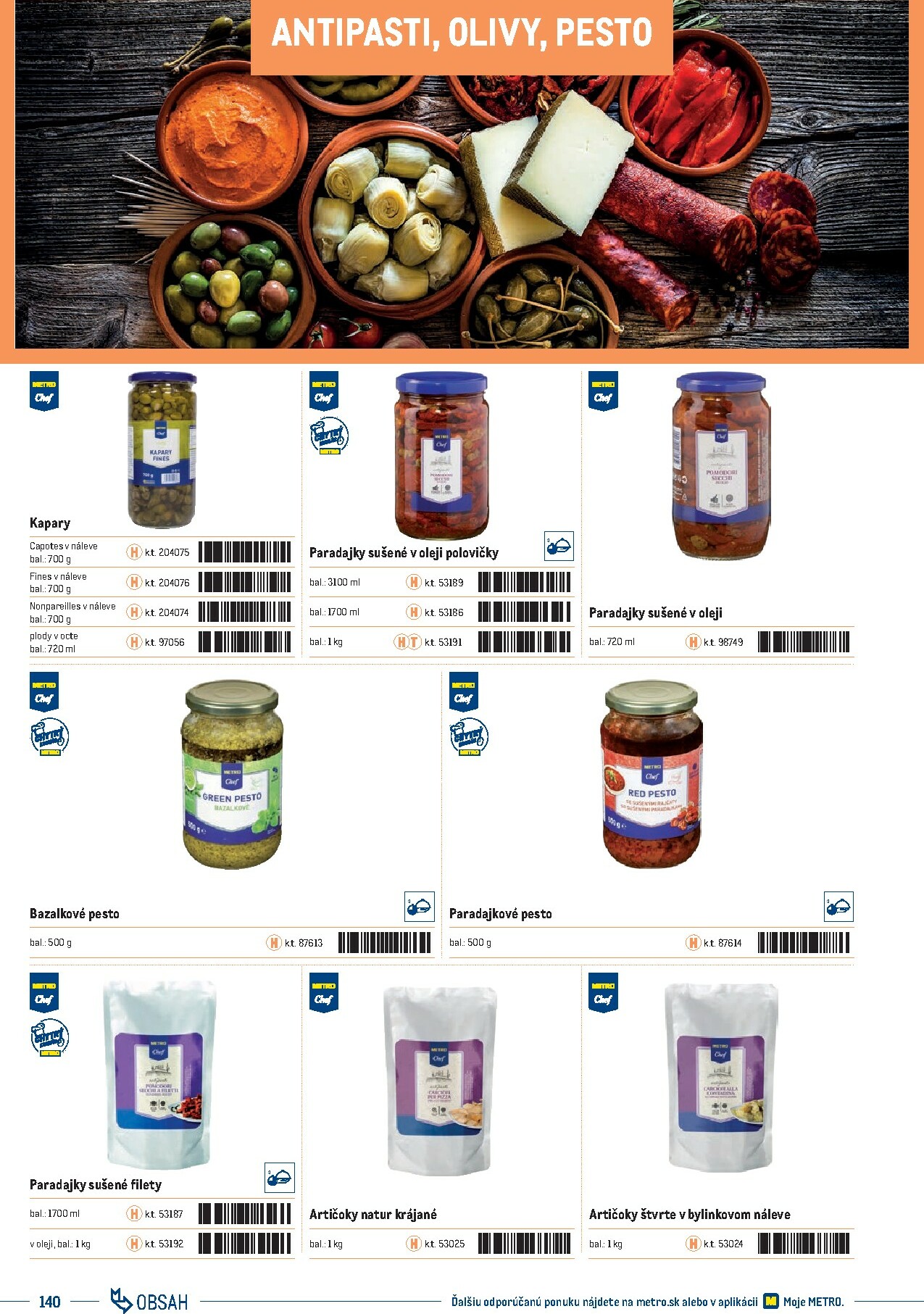 metro - Leták Metro - Katalóg vlastných značiek METRO platný od 21.11. do 21.11. - page: 140