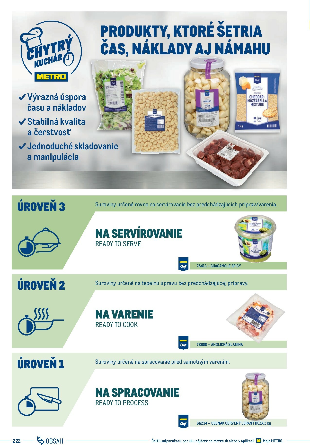 metro - Leták Metro - Katalóg vlastných značiek METRO platný od 21.11. do 21.11. - page: 222