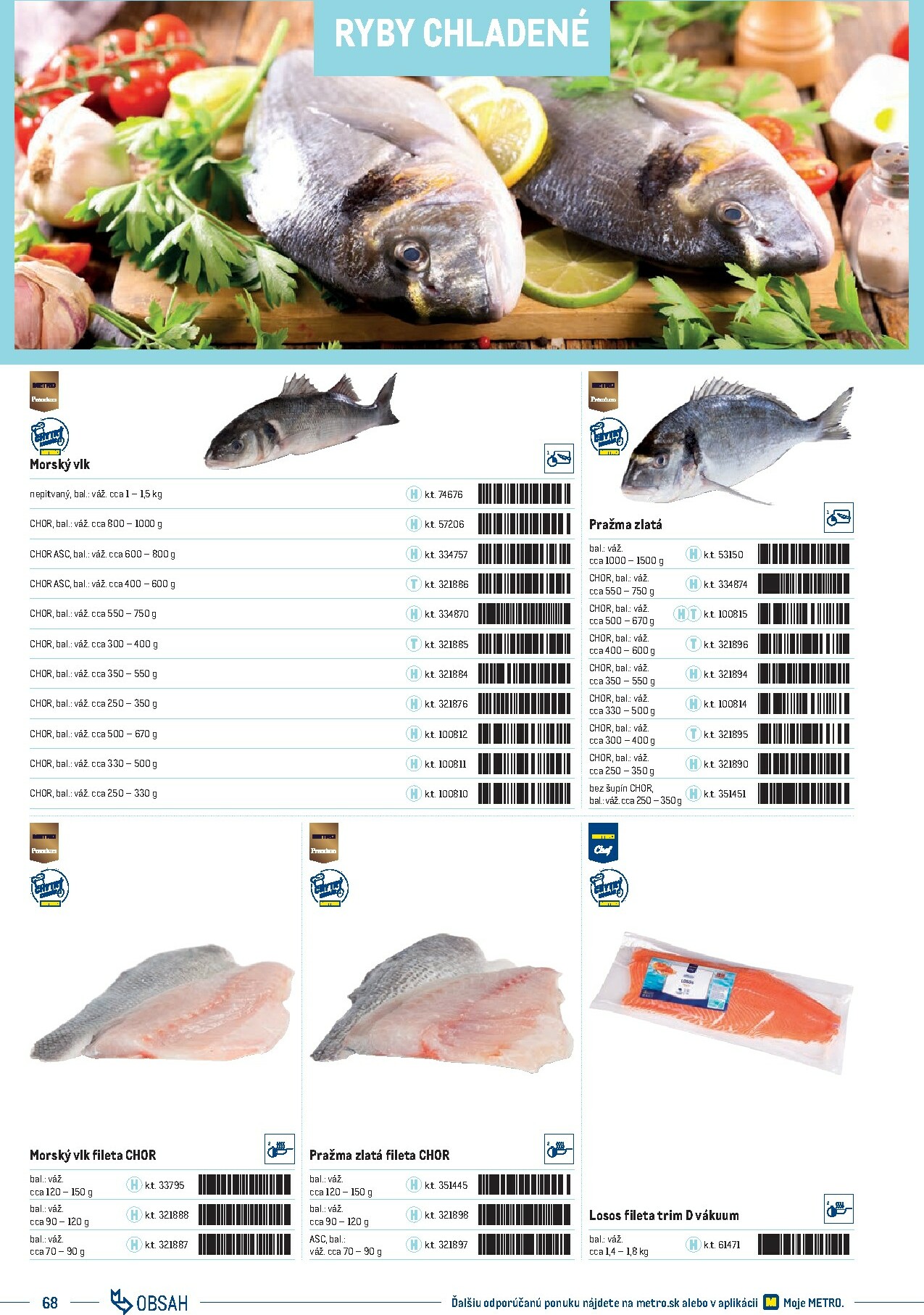 metro - Leták Metro - Katalóg vlastných značiek METRO platný od 21.11. do 21.11. - page: 68