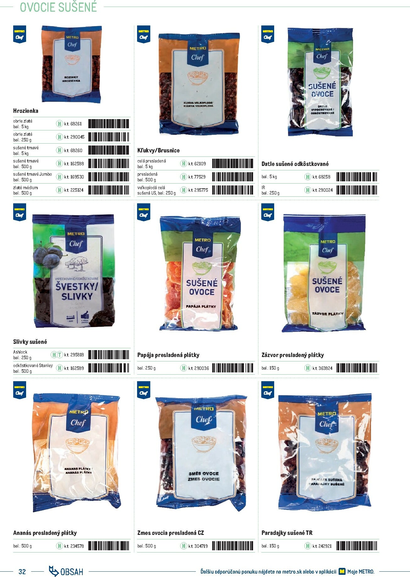 metro - Leták Metro - Katalóg vlastných značiek METRO platný od 21.11. do 21.11. - page: 32