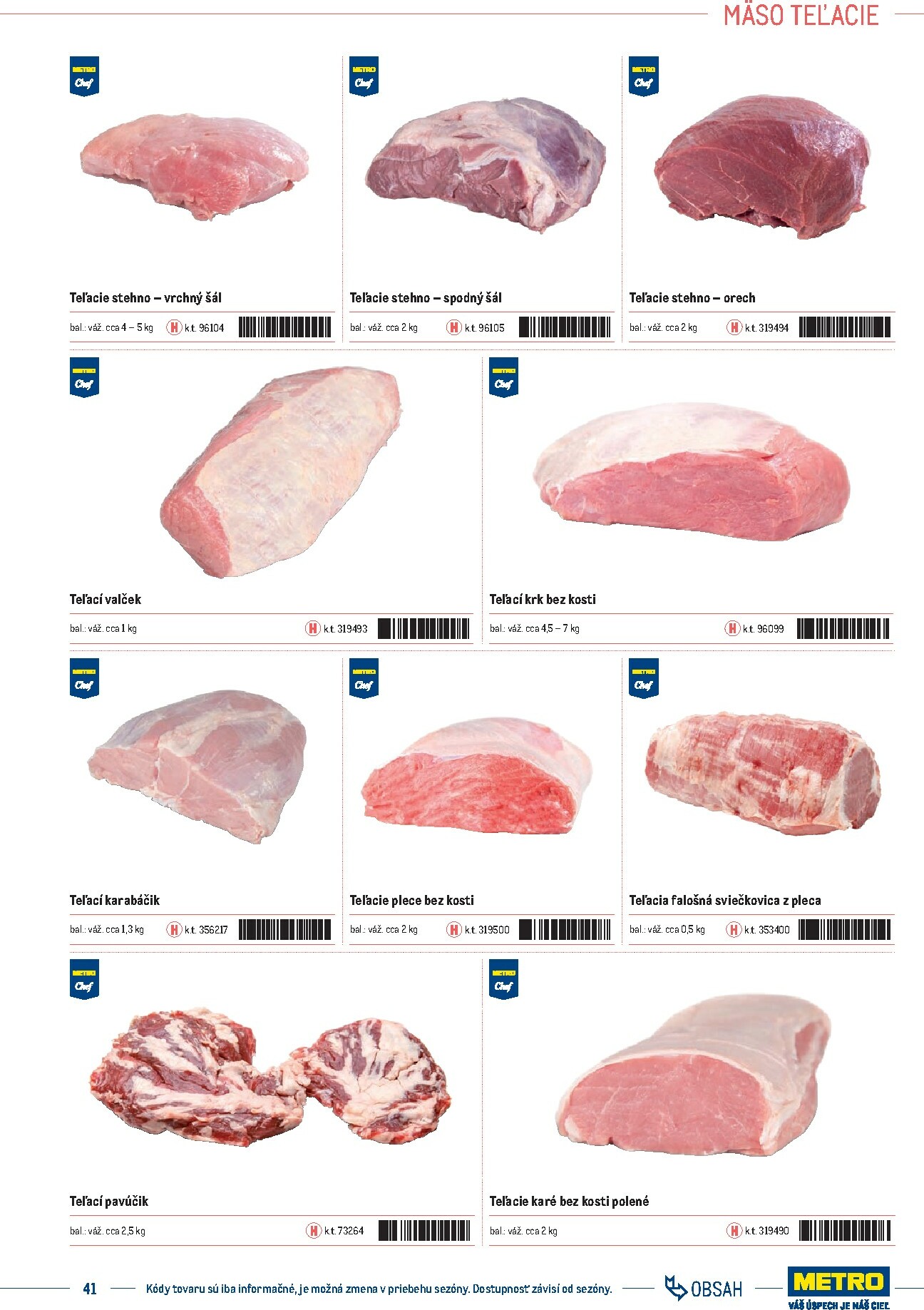 metro - Leták Metro - Katalóg vlastných značiek METRO platný od 21.11. do 21.11. - page: 41