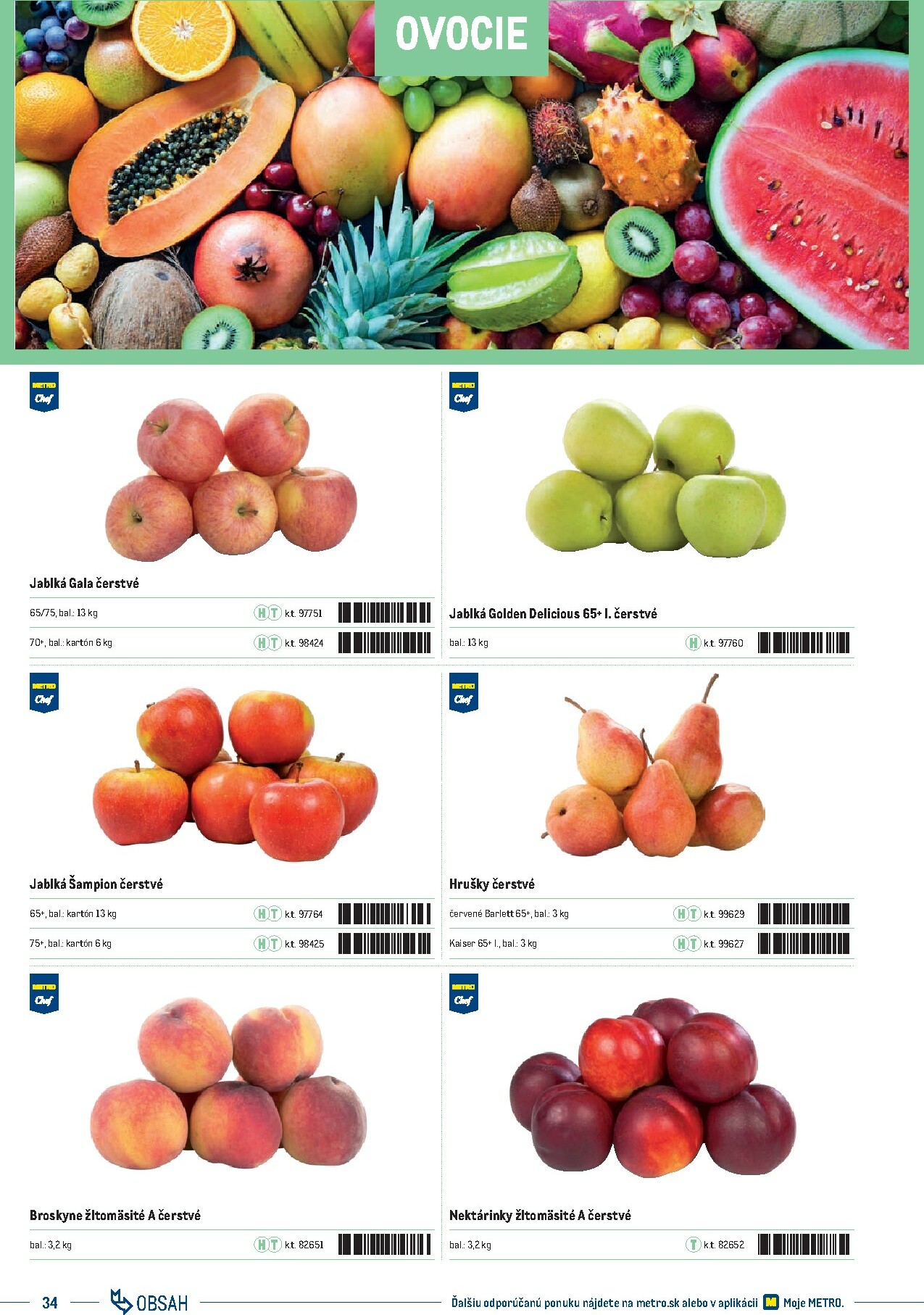 metro - Leták Metro - Katalóg vlastných značiek METRO platný od 21.11. do 21.11. - page: 34