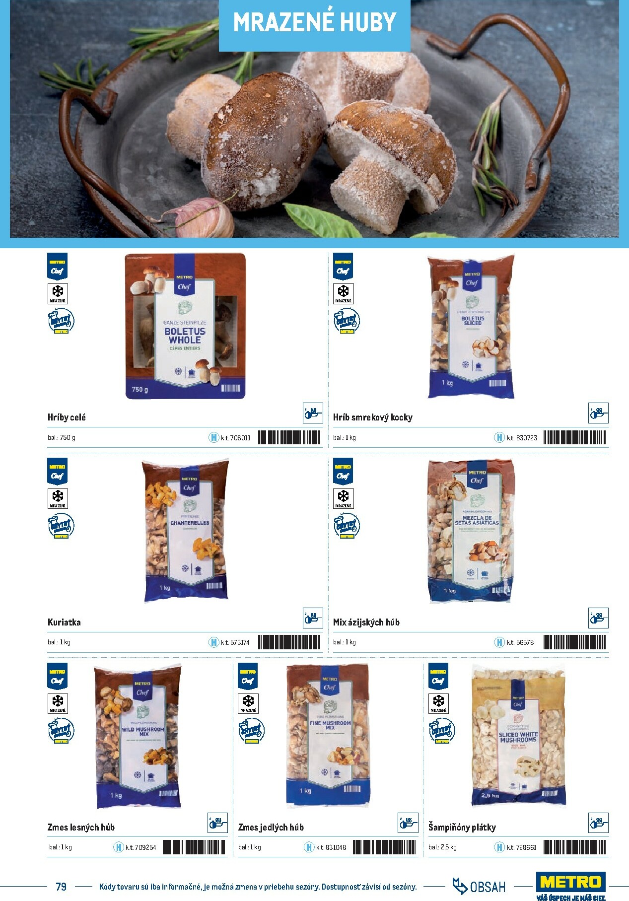 metro - Leták Metro - Katalóg vlastných značiek METRO platný od 21.11. do 21.11. - page: 79