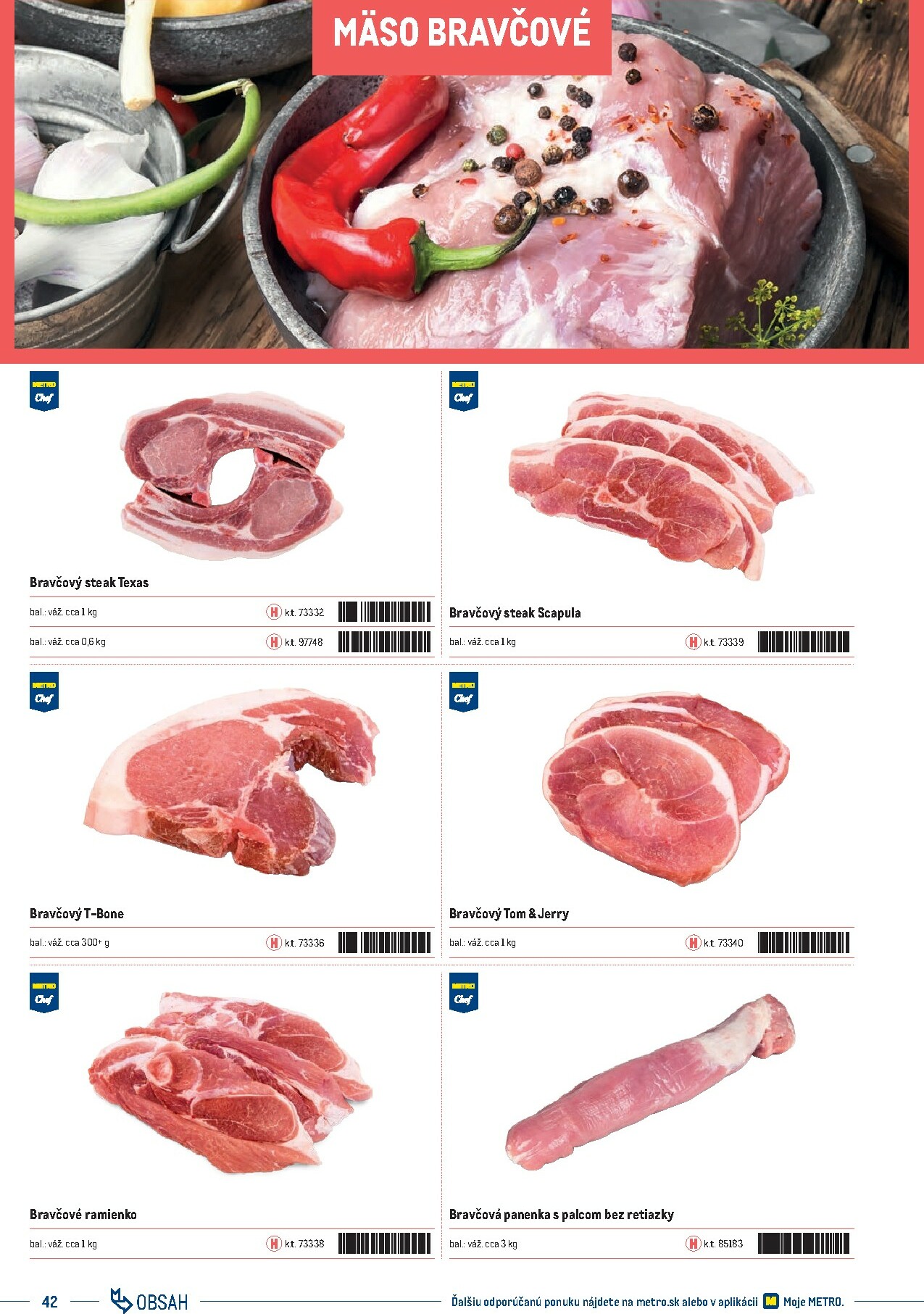 metro - Leták Metro - Katalóg vlastných značiek METRO platný od 21.11. do 21.11. - page: 42