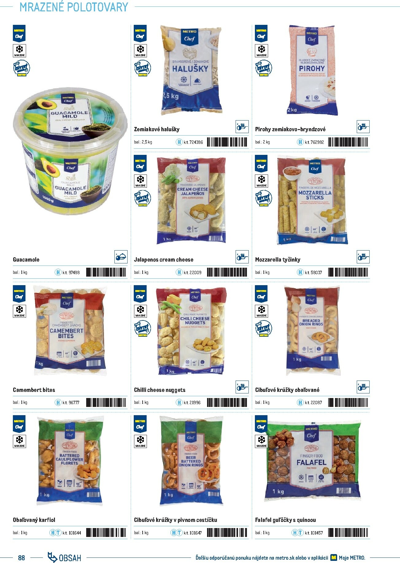 metro - Leták Metro - Katalóg vlastných značiek METRO platný od 21.11. do 21.11. - page: 88
