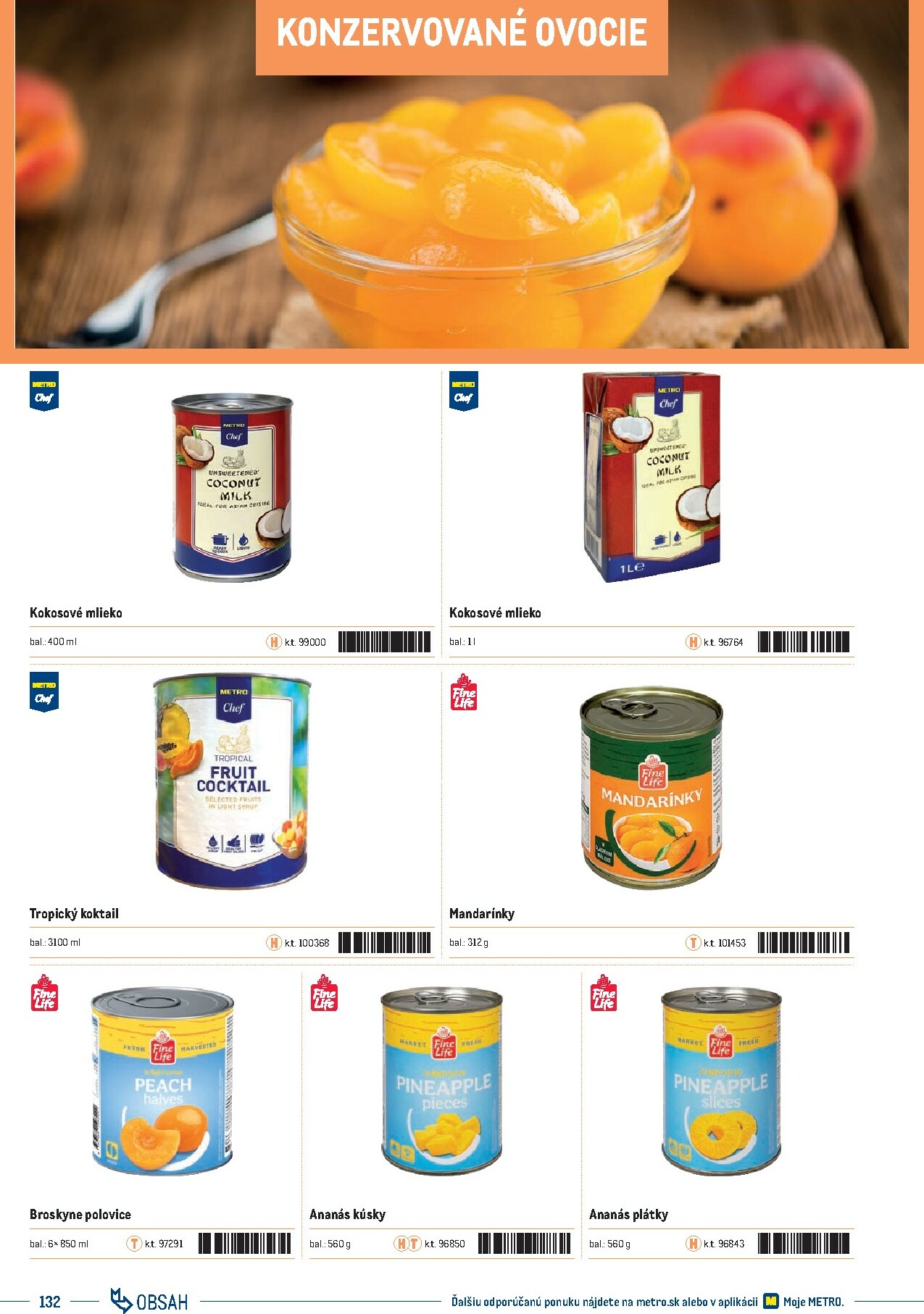 metro - Leták Metro - Katalóg vlastných značiek METRO platný od 21.11. do 21.11. - page: 132