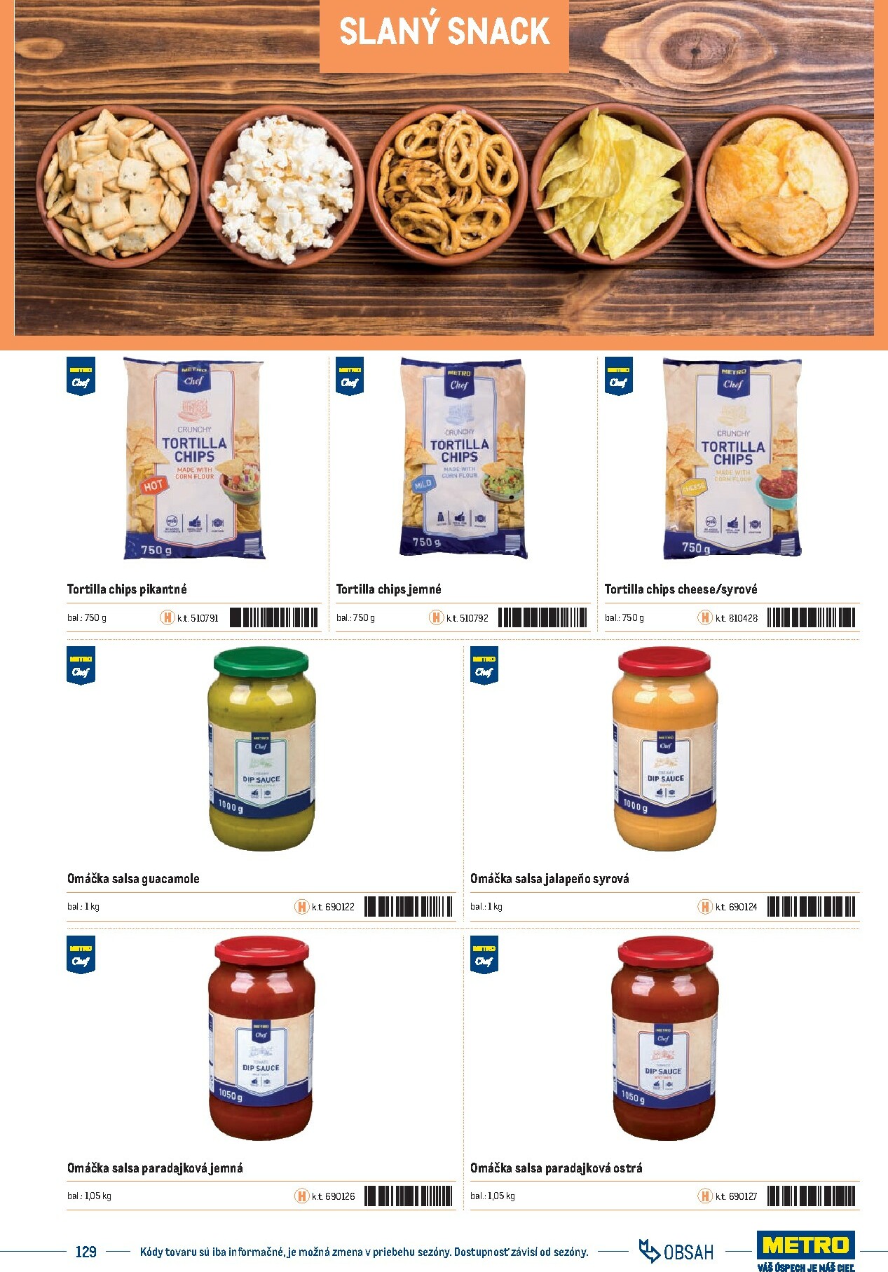 metro - Leták Metro - Katalóg vlastných značiek METRO platný od 21.11. do 21.11. - page: 129