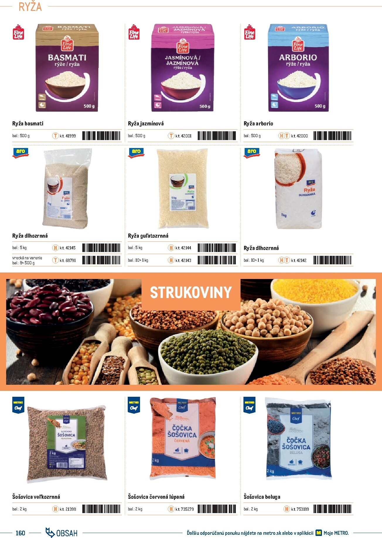 metro - Leták Metro - Katalóg vlastných značiek METRO platný od 21.11. do 21.11. - page: 160