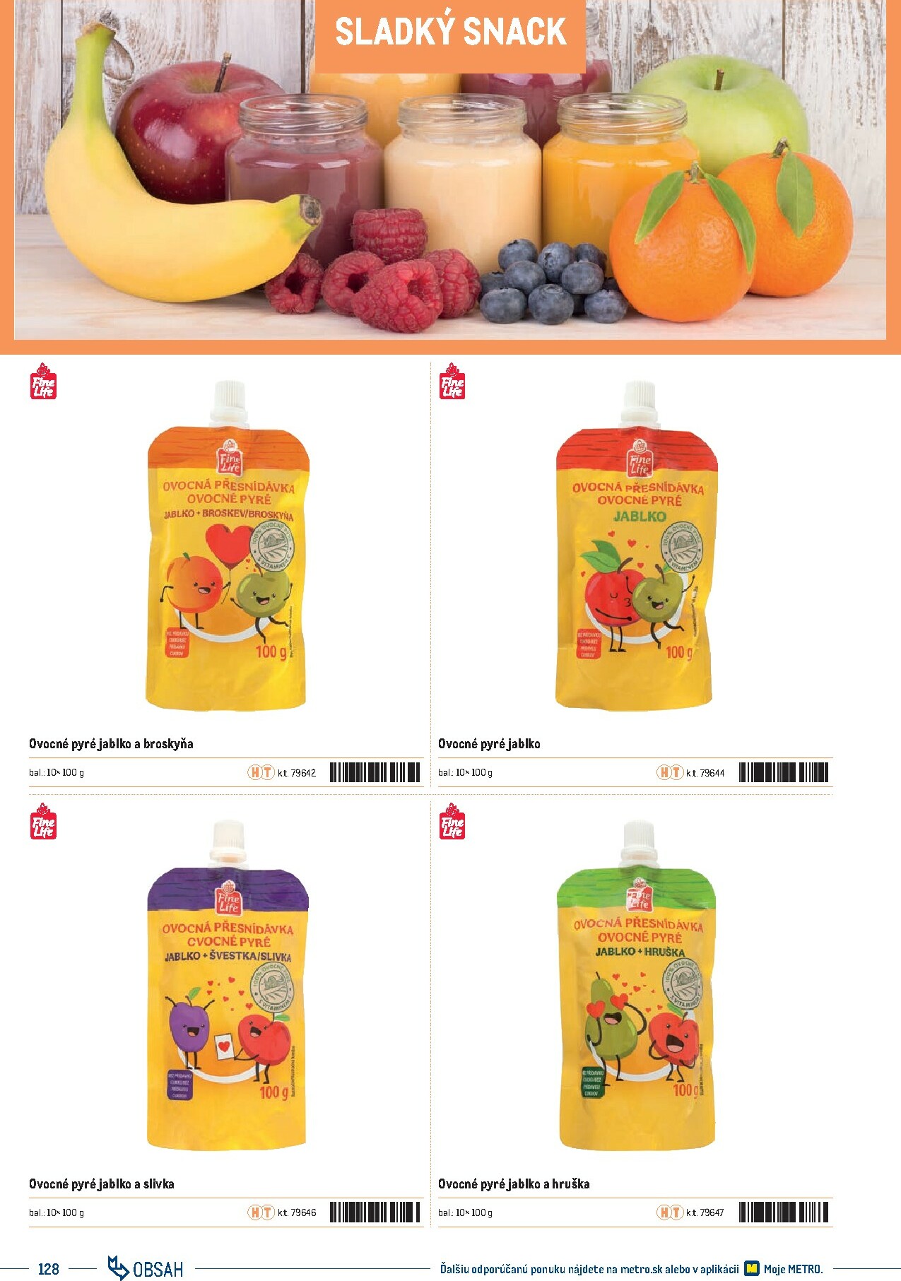 metro - Leták Metro - Katalóg vlastných značiek METRO platný od 21.11. do 21.11. - page: 128