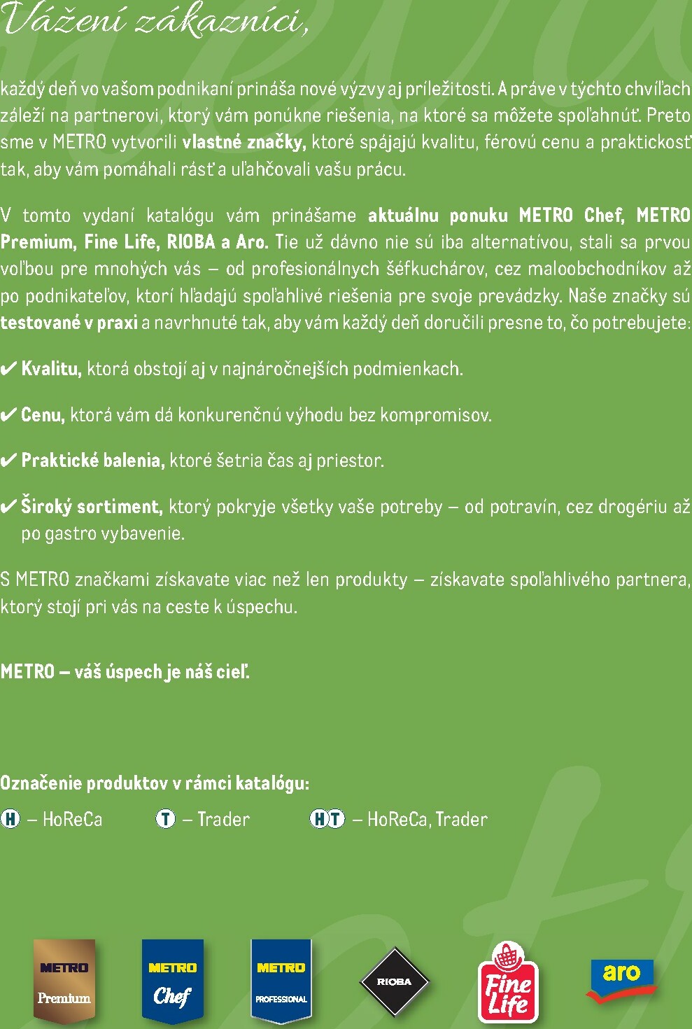 metro - Leták Metro - Katalóg vlastných značiek METRO platný od 21.11. do 21.11. - page: 2